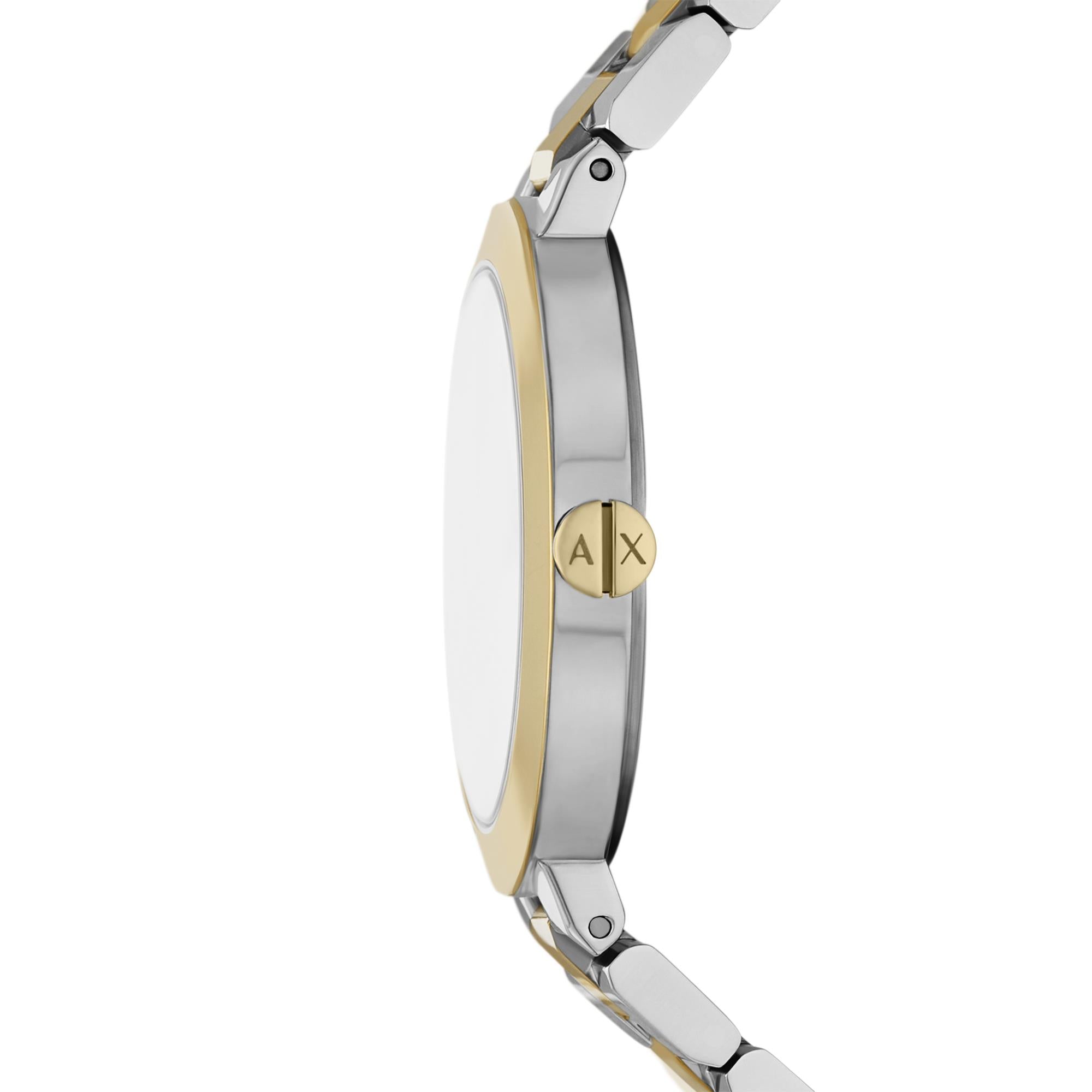 Armani Exchange Jackie Quartz Green Dial Stainless Steel Strap Ladies Watch AX5176