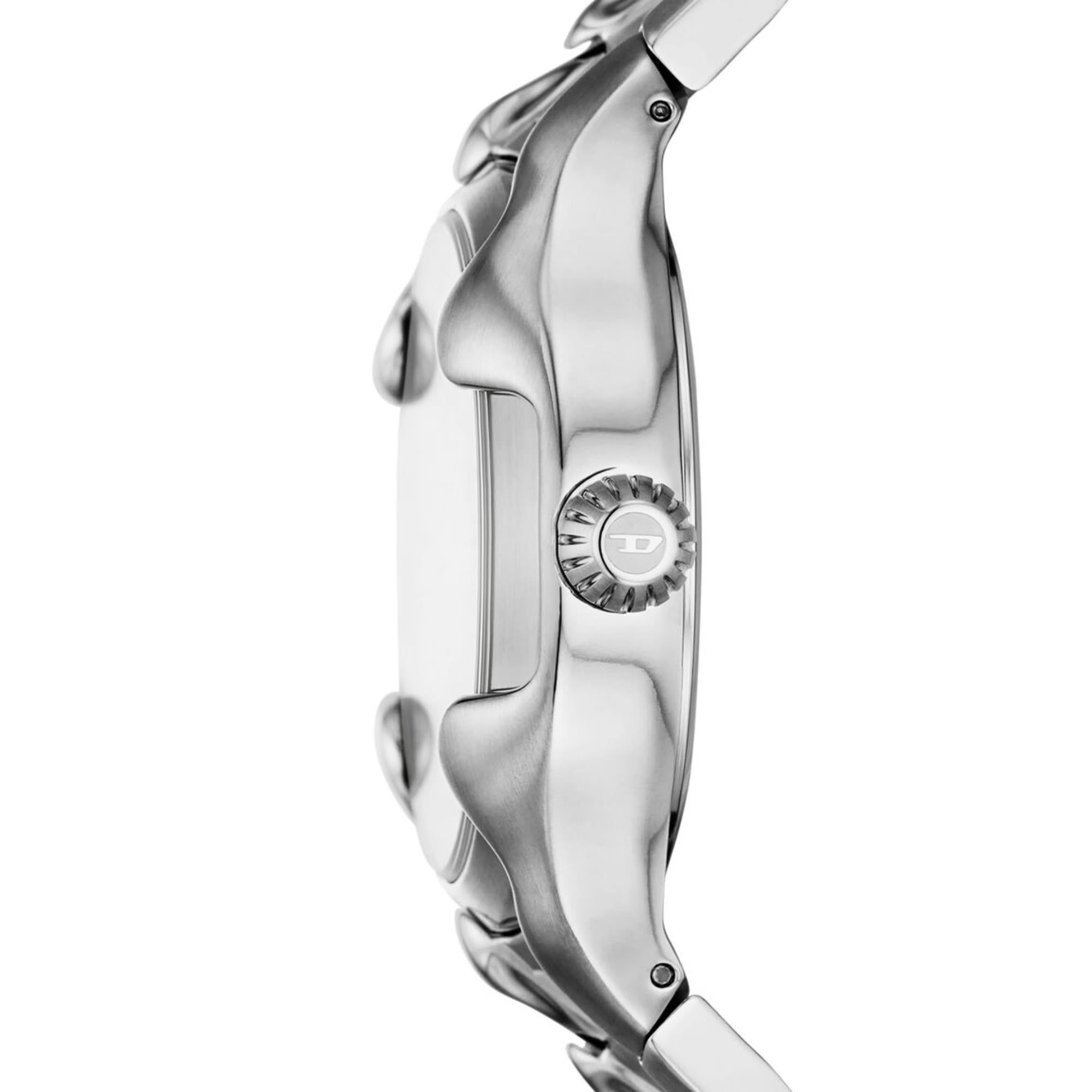 Diesel Vert Silver Dial Stainless Steel Strap Men's Watch DZ2185