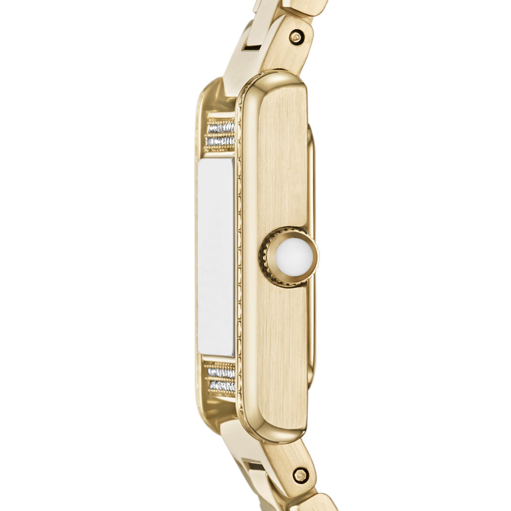 Emporio Armani White Dial Steel Strap Women's Watch AR11663