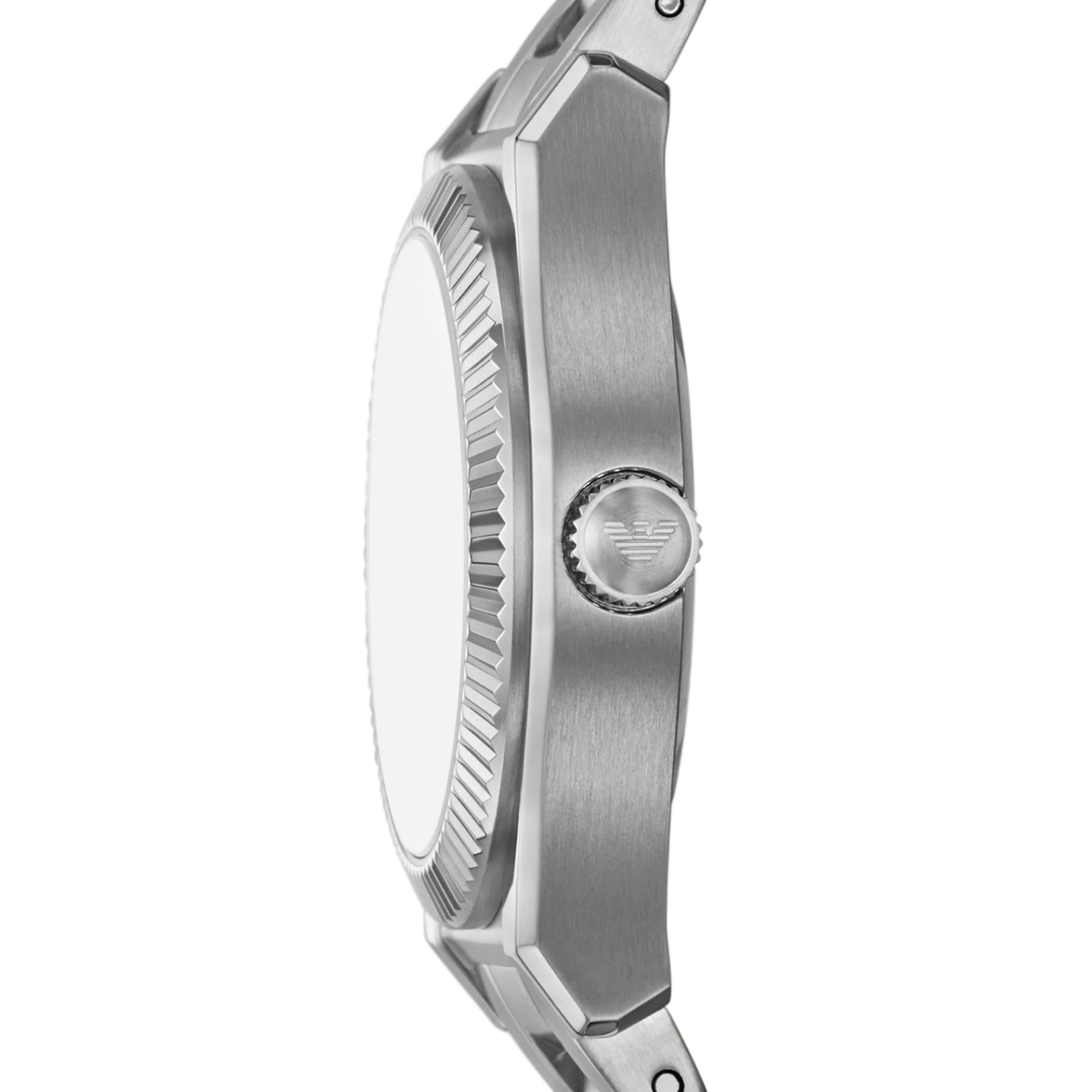 Emporio Armani Stainless Steel Strap Pink Dial Ladies Watch AR11658