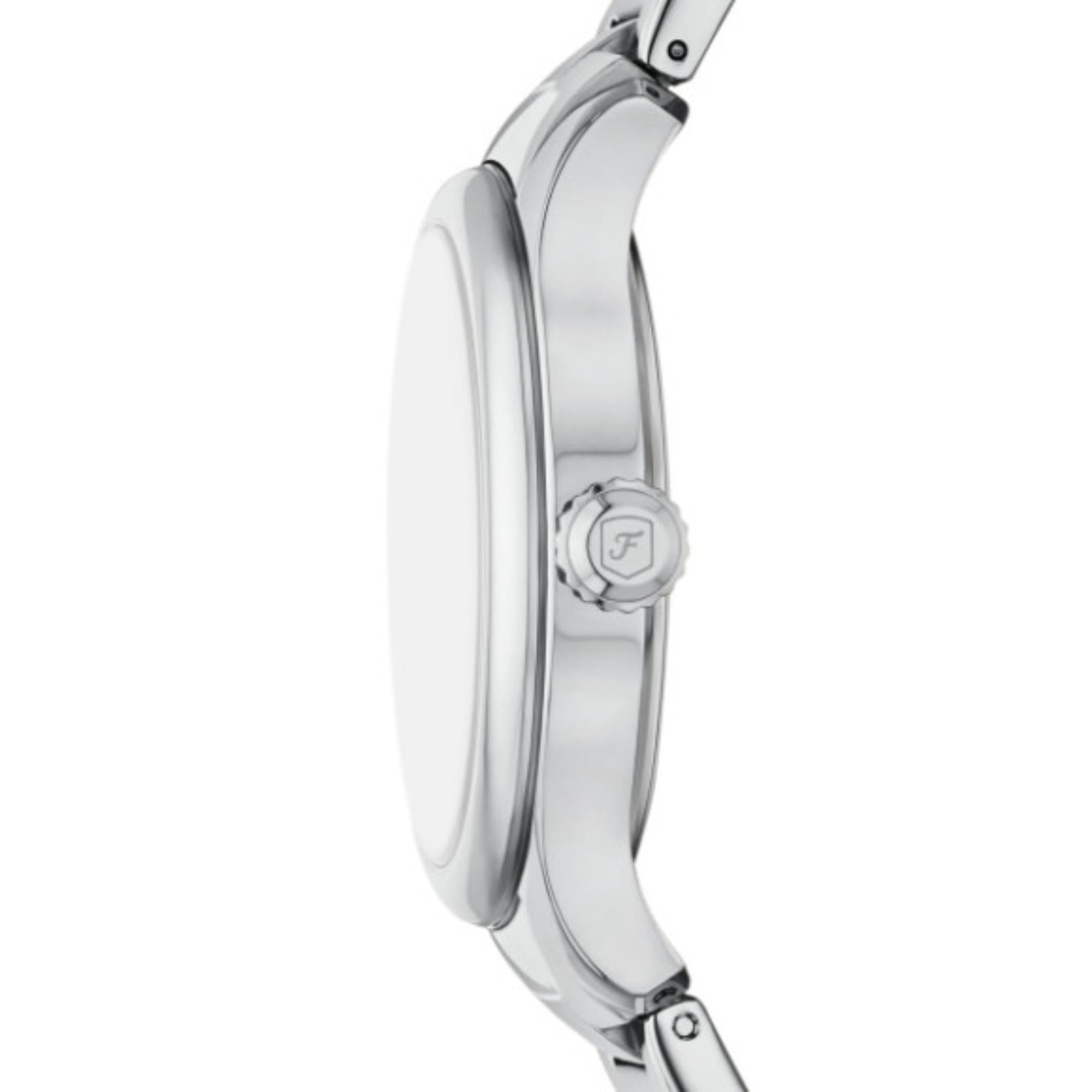 Fossil Gilmore Silver Dial Stainless Steel Strap Ladies Watch ES5393