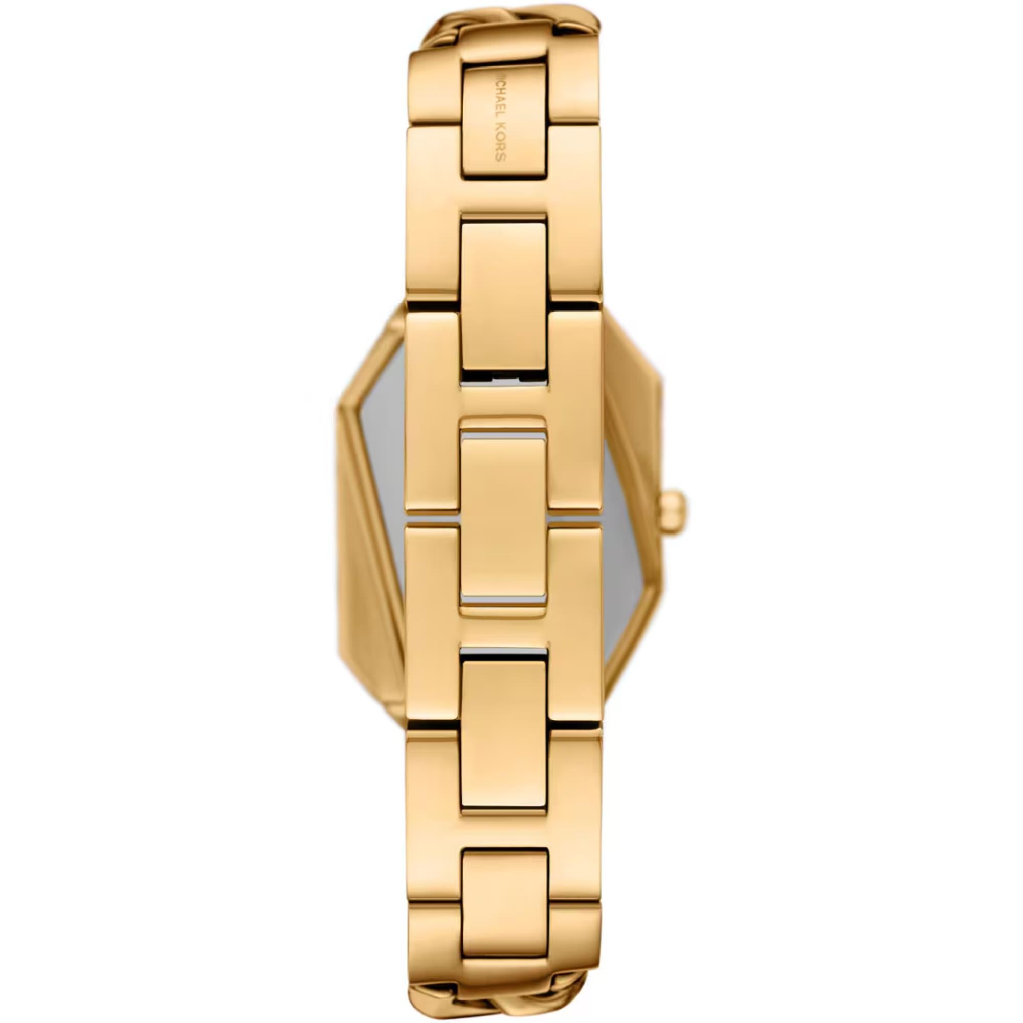 Michael Kors Suri Gold Dial Gold-Tone Stainless Steel Strap Ladies Watch MK4878