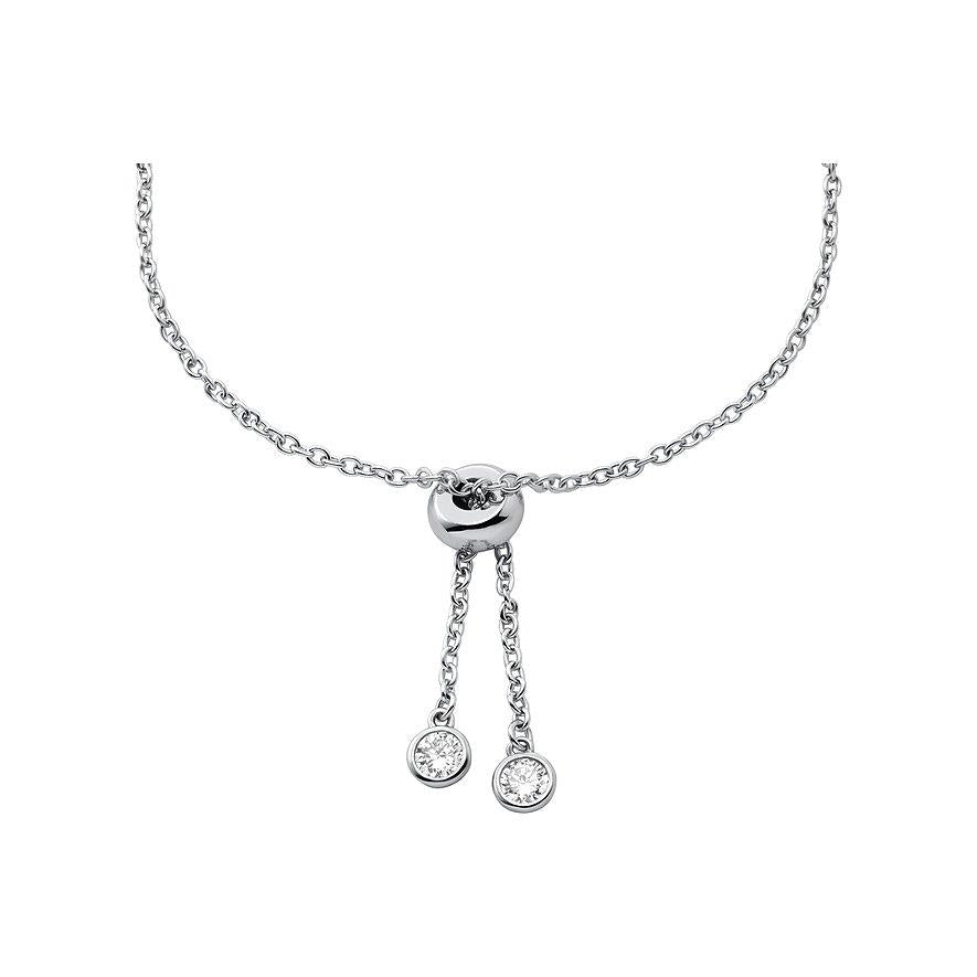 Michael Kors Brilliance Sterling Silver Slider Ladies Bracelet MKC1770040