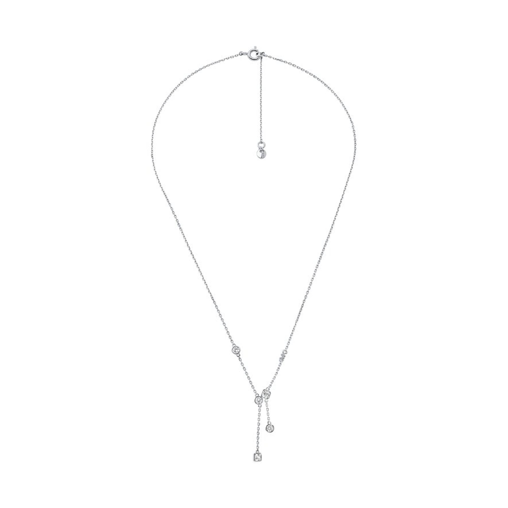 Michael Kors Brilliance Sterling Silver Pendant Ladies Necklace MKC1769040