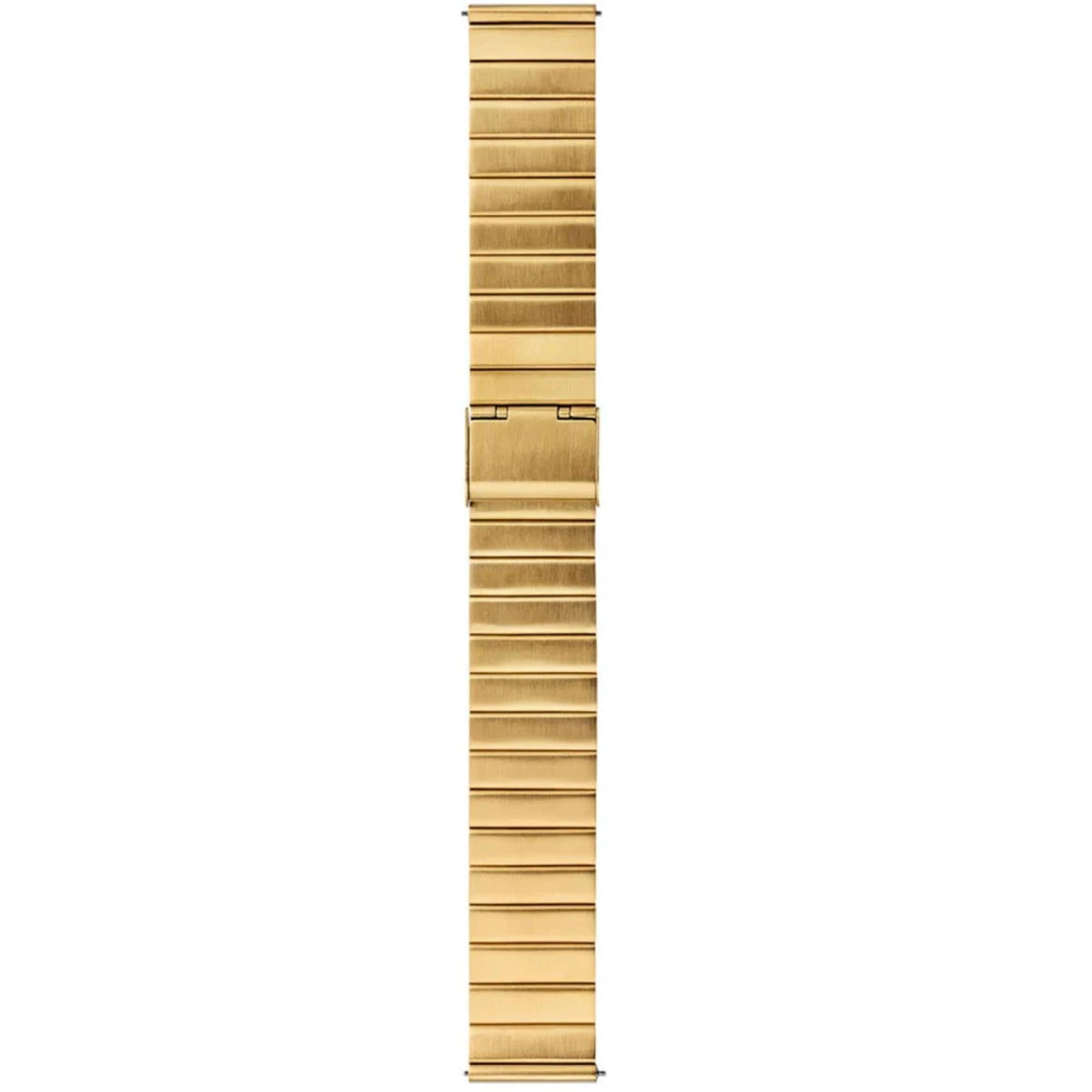 Mondaine Classic IP Plated Gold White Dial Unisex Watch A660.30360.16SBM