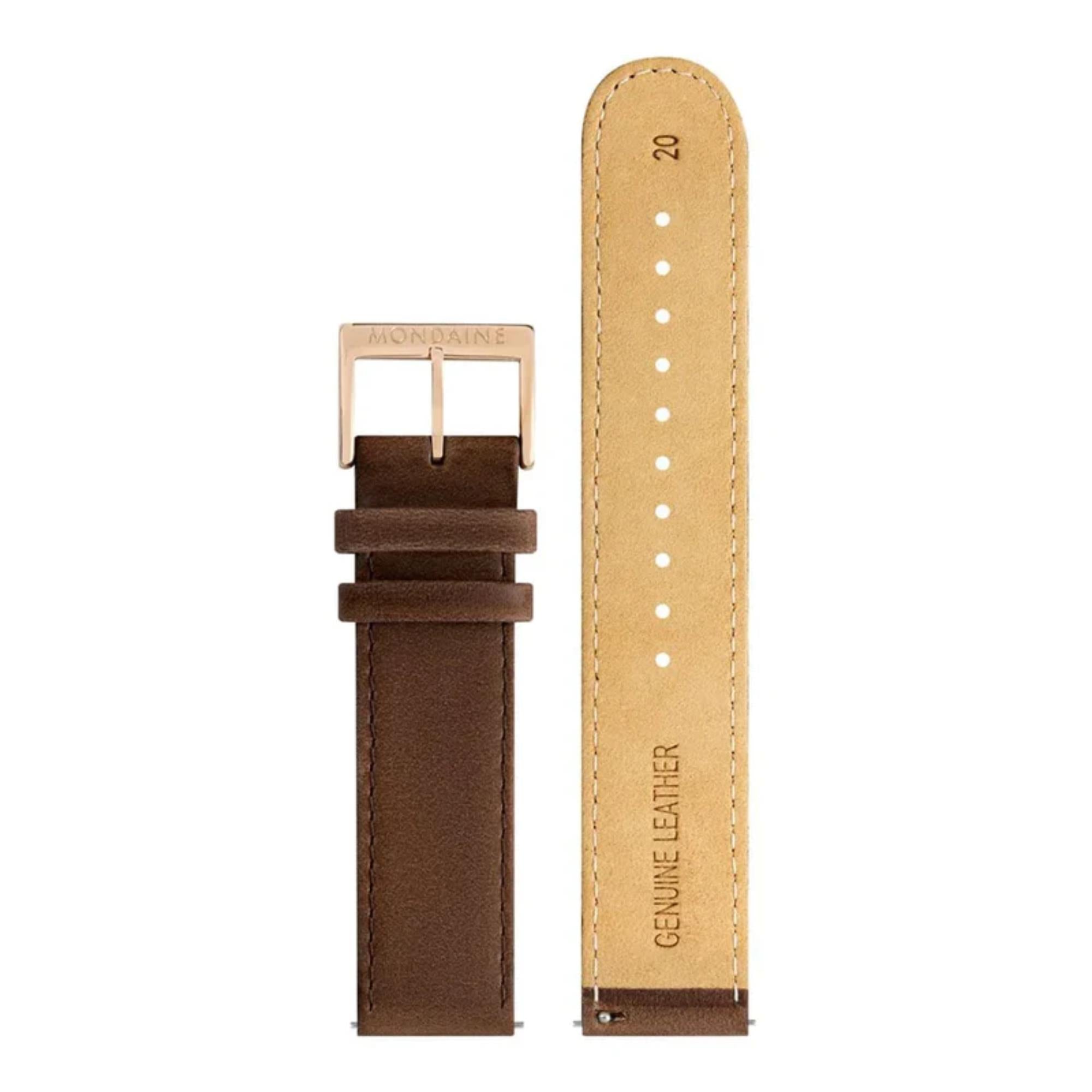 Mondaine Evo2 Rose Gold Grey Brushed Dial Unisex Watch MSE.40181.LG