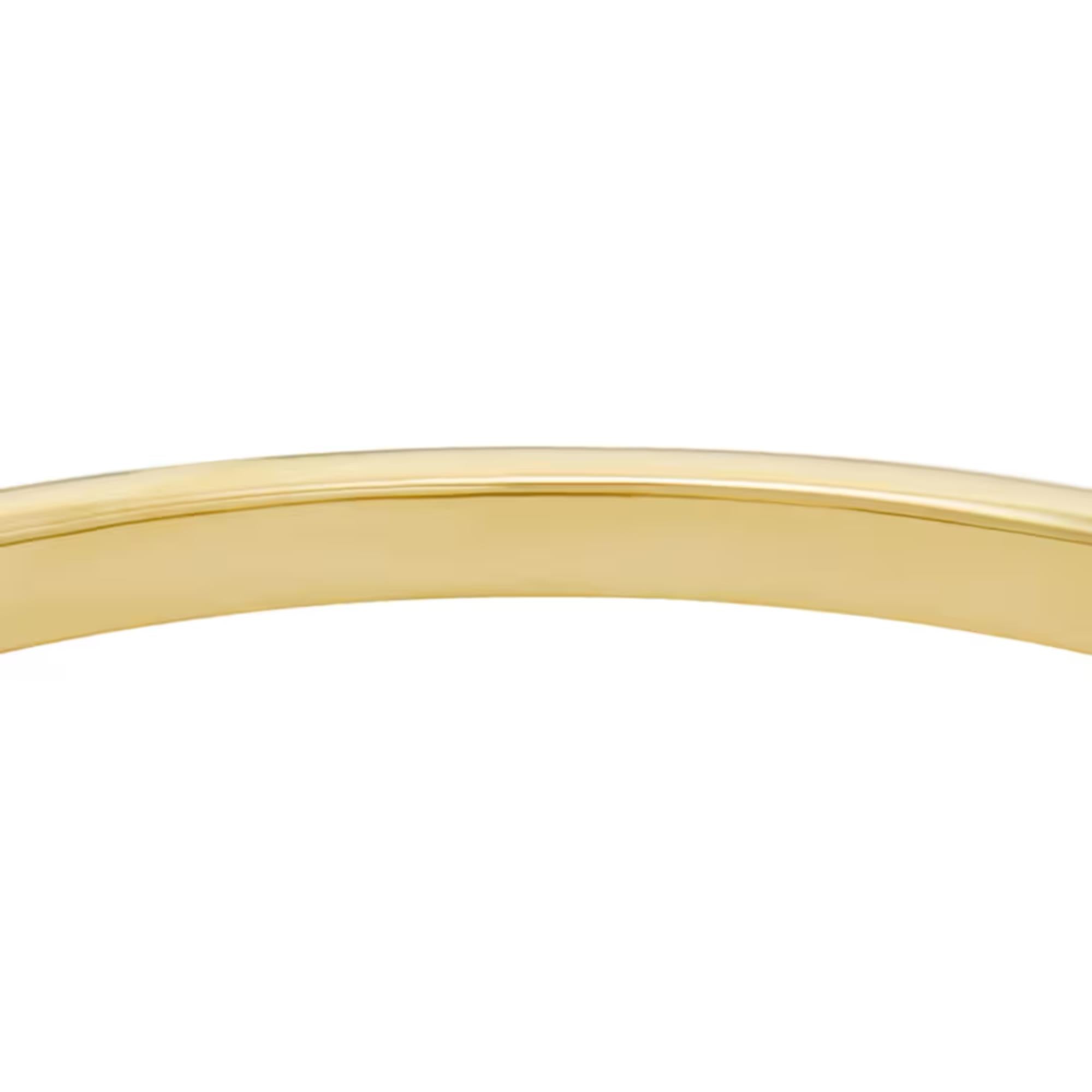 Fossil Sadie All My Love Gold-Tone Stainless Steel Heart Bangle Ladies Bracelet JF04831710