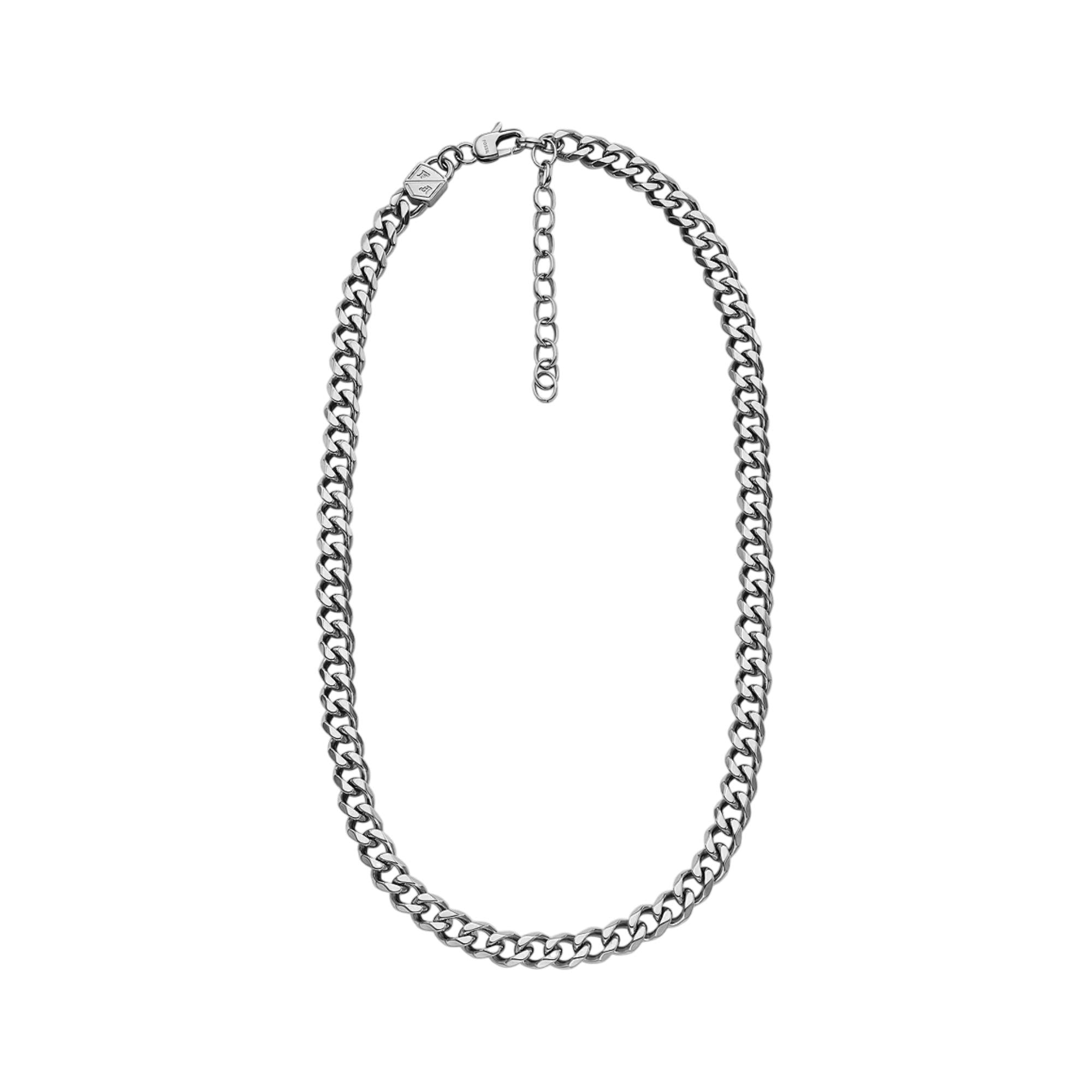 Fossil Ellis Core Chains Stainless Steel Chain Men's Necklace JF04614040