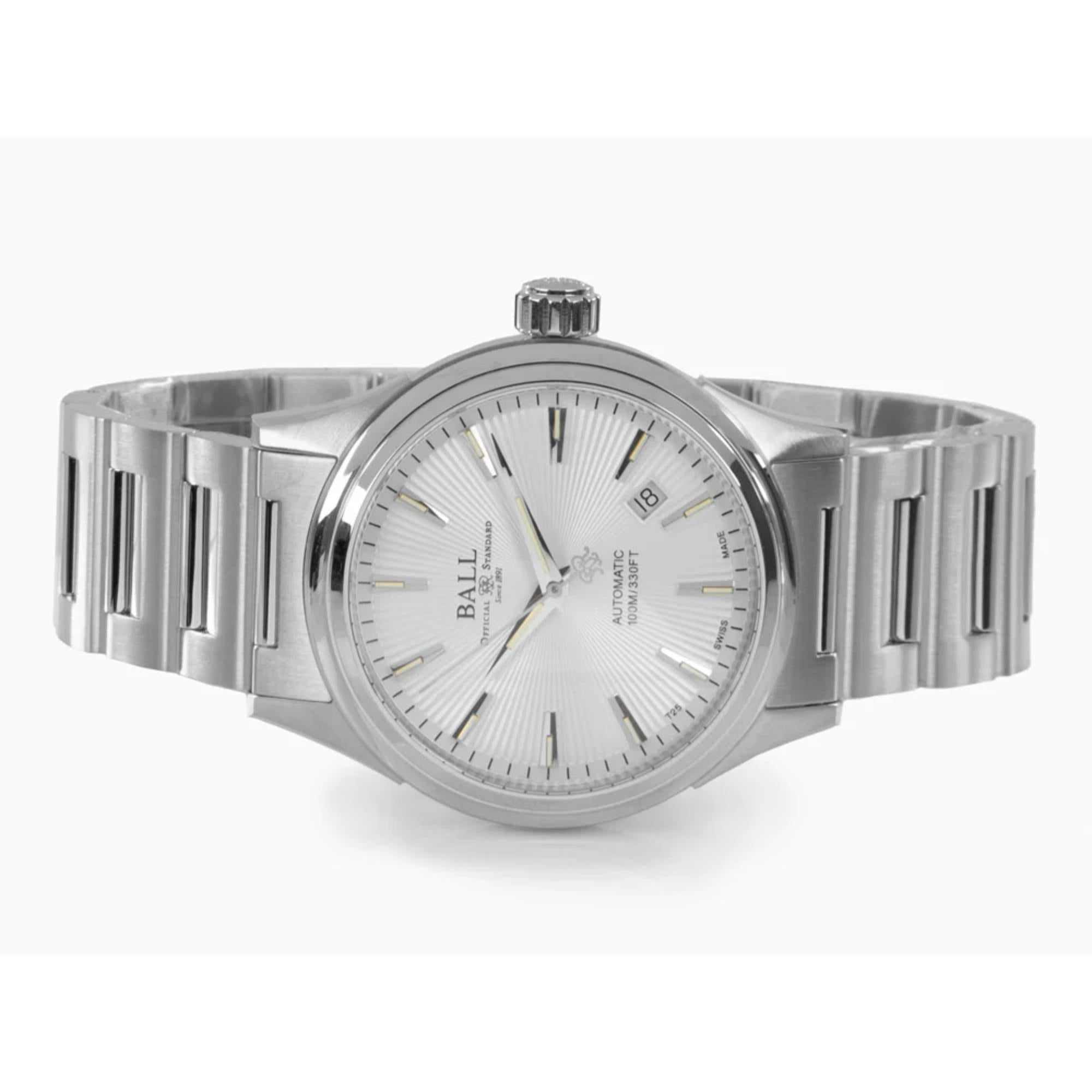Ball Fireman Victory Automatic Silver Dial Men’s Watch NM2098C-S6J-SL