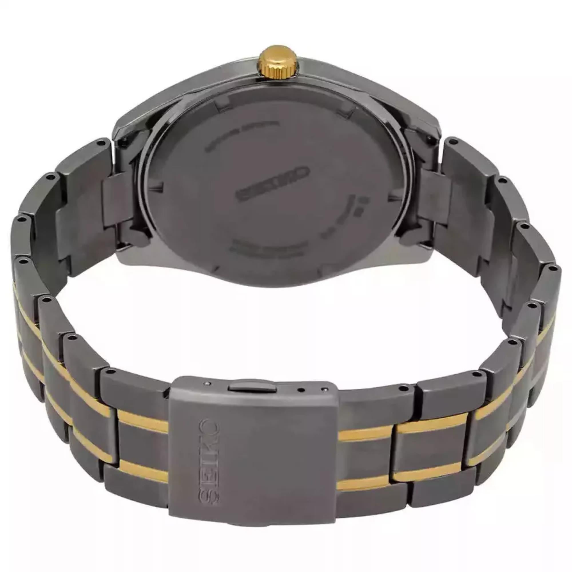 Seiko Conceptual Titanium Green Dial Two-Tone Titanium Strap Men's Watch SUR377P1