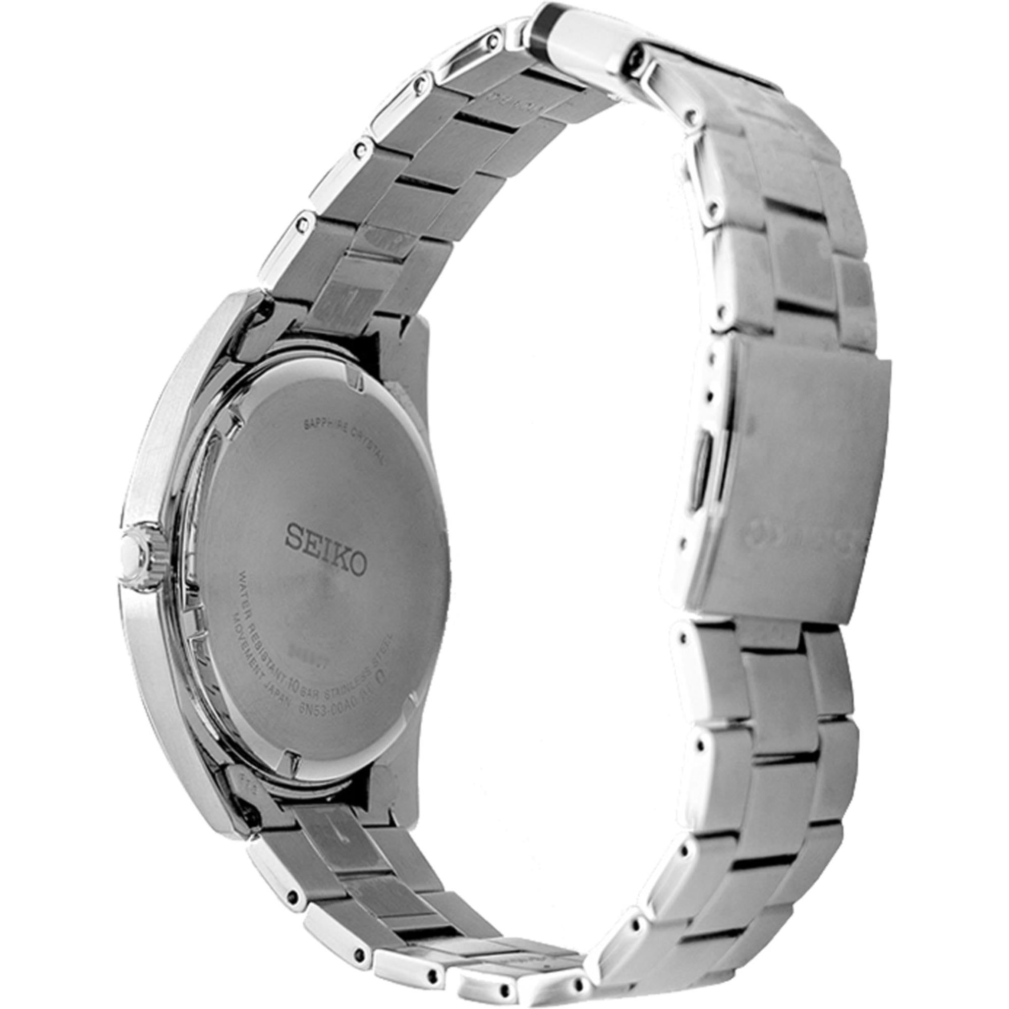 Seiko Conceptual Quartz Blue Dial Stainless Steel Strap Men's Watch SUR341P1