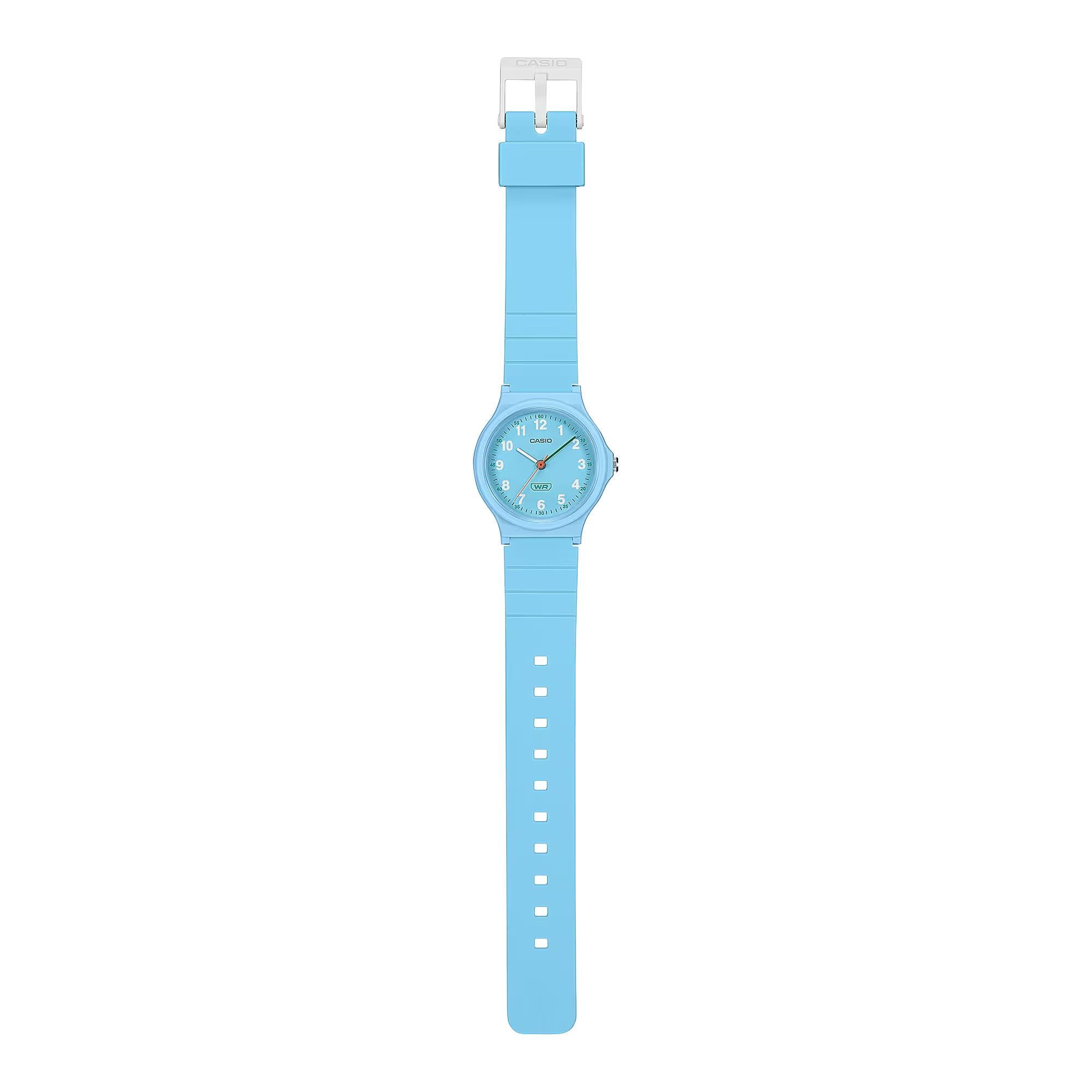 Casio POP Back-to-School Blue Dial Resin Strap Women's Watch LQ-24B-2BEF
