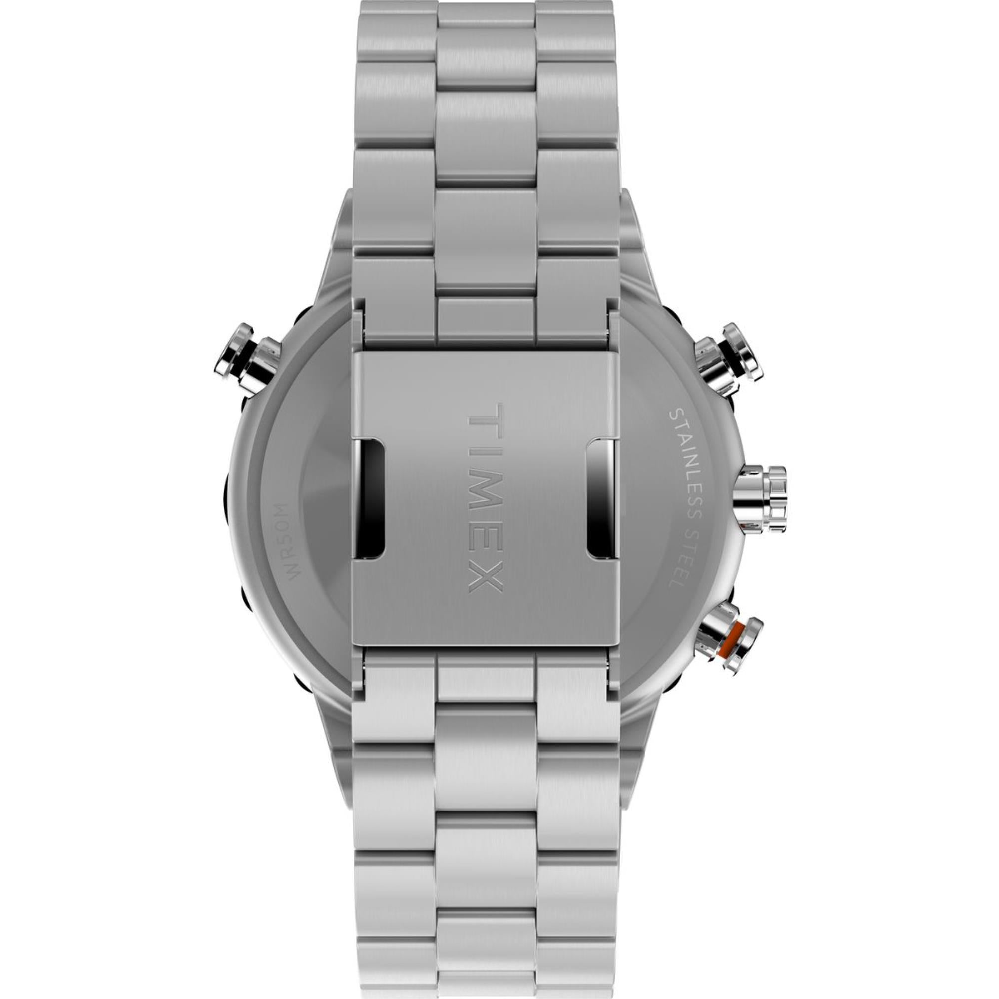 Timex Expedition Tide-Temp-Compass Grey Dial Stainless Steel Strap Men's Watch TW2Y12900