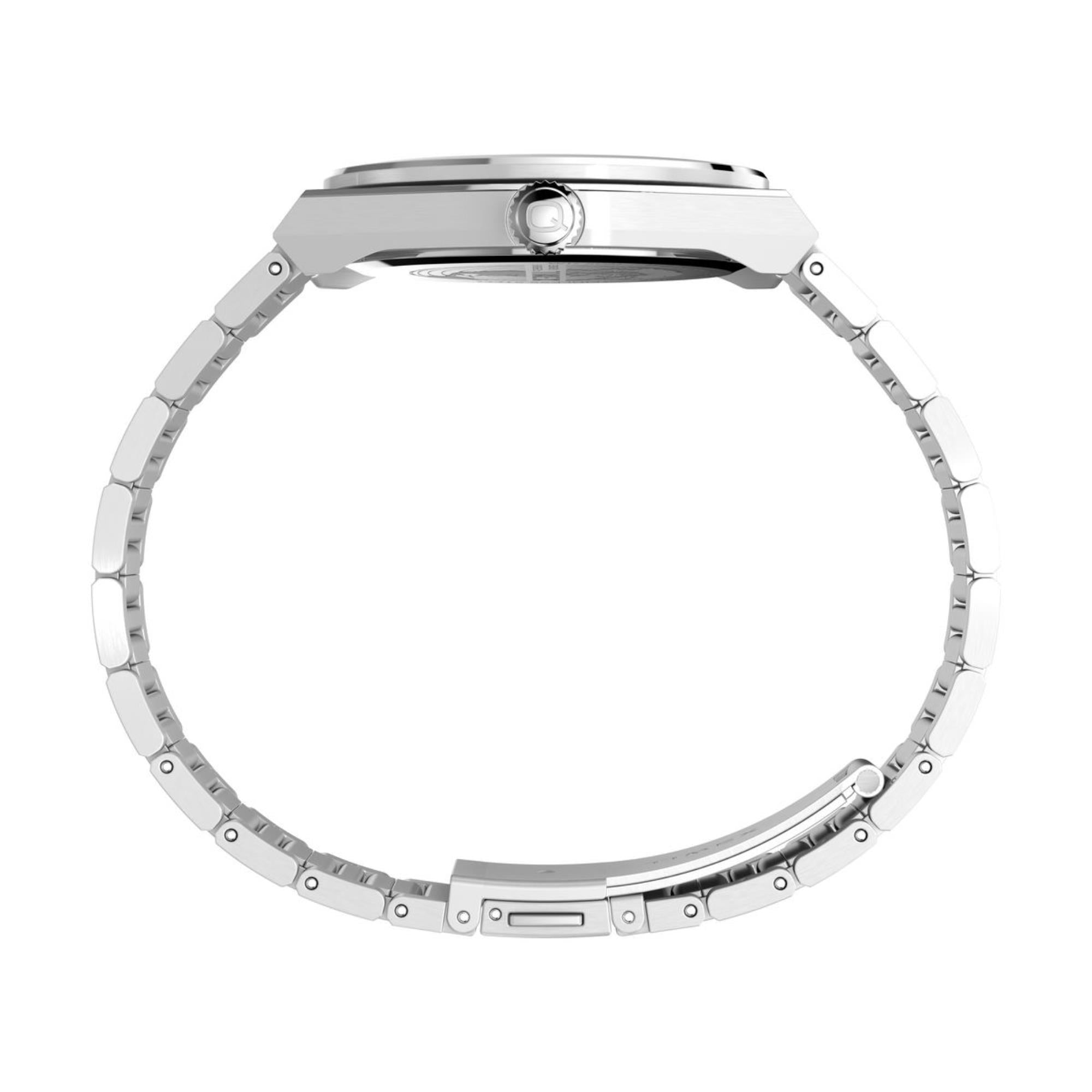 Timex Continental GMT Black Dial Steel Strap Men's Watch TW2Y12100