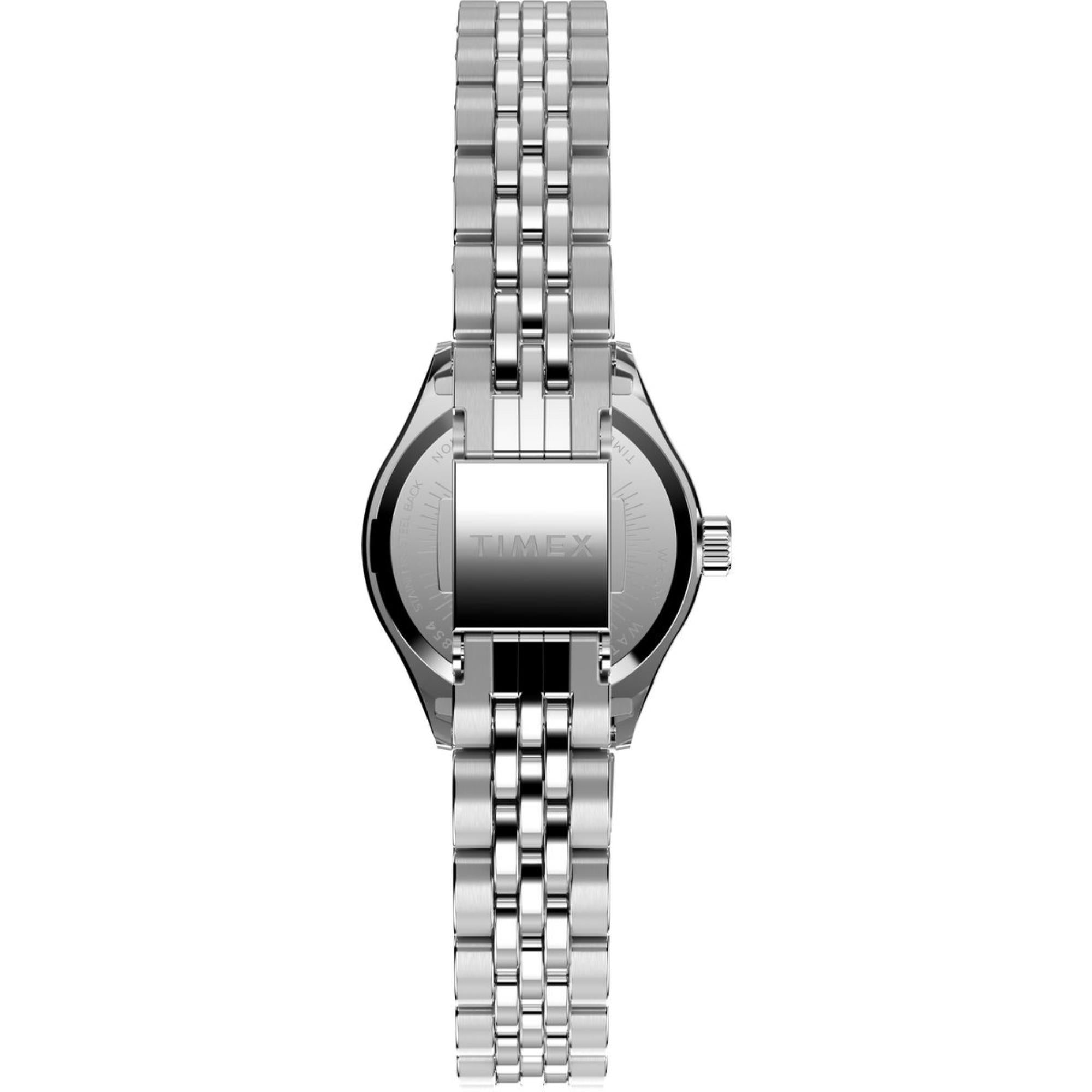 Timex Mini Legacy Blue Dial Stainless Steel Strap Women's Watch TW2W90700