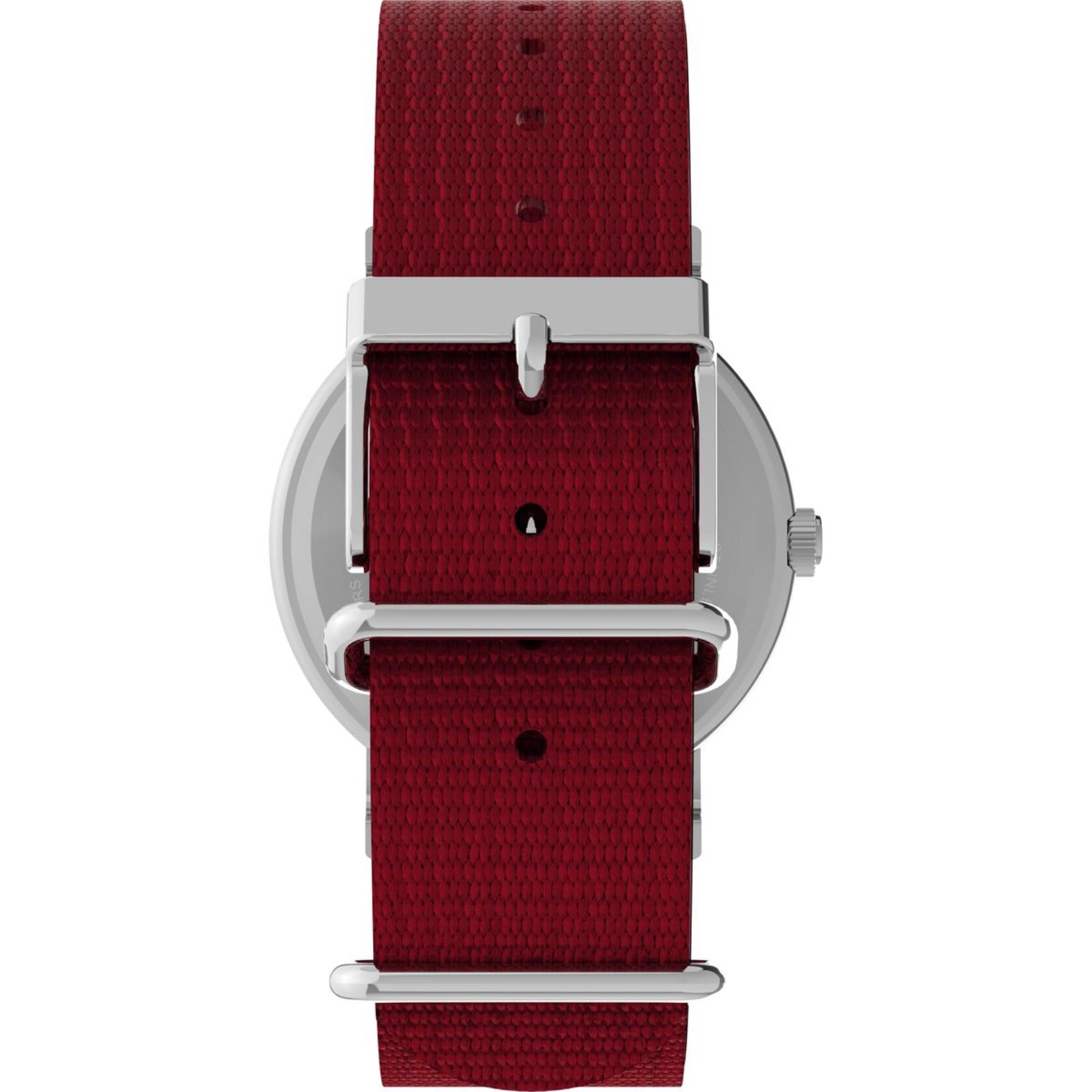 Timex Weekender x Peanuts Balloon White Dial Fabric Strap Unisex Watch TW2Y11700