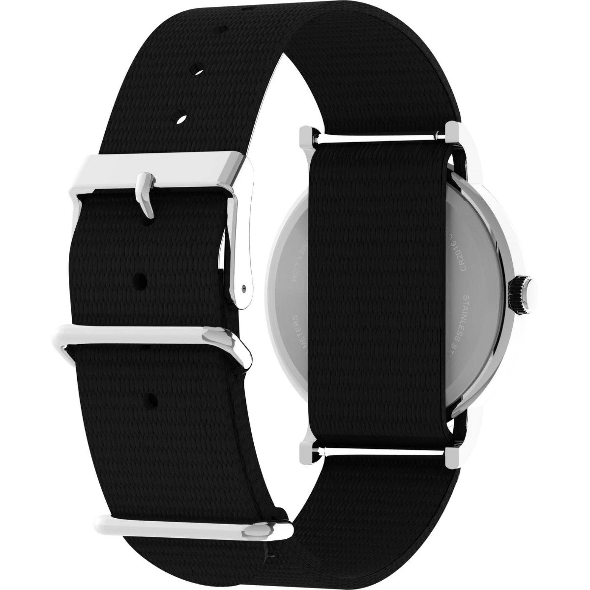 Timex Weekender x Peanuts White Dial Fabric Strap Unisex Watch TW2Y11800