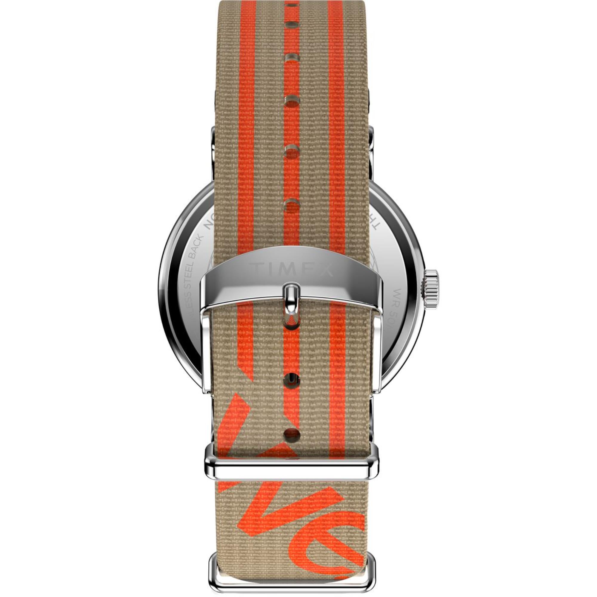 Timex Weekender White Dial Fabric Strap Men's Watch TW2Y08900