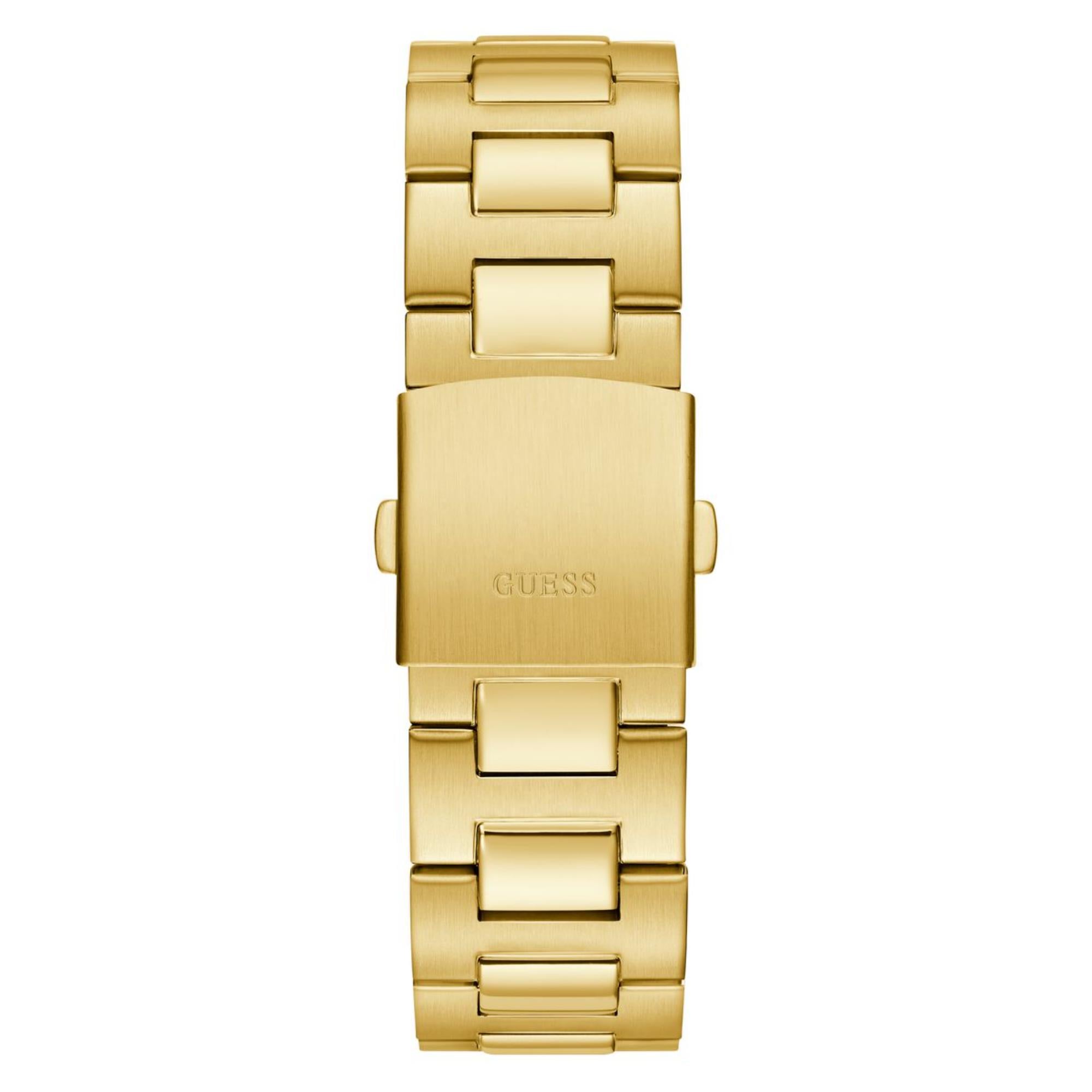 Guess Equity Green Dial Stainless Steel Strap Men's Watch GW0703G2