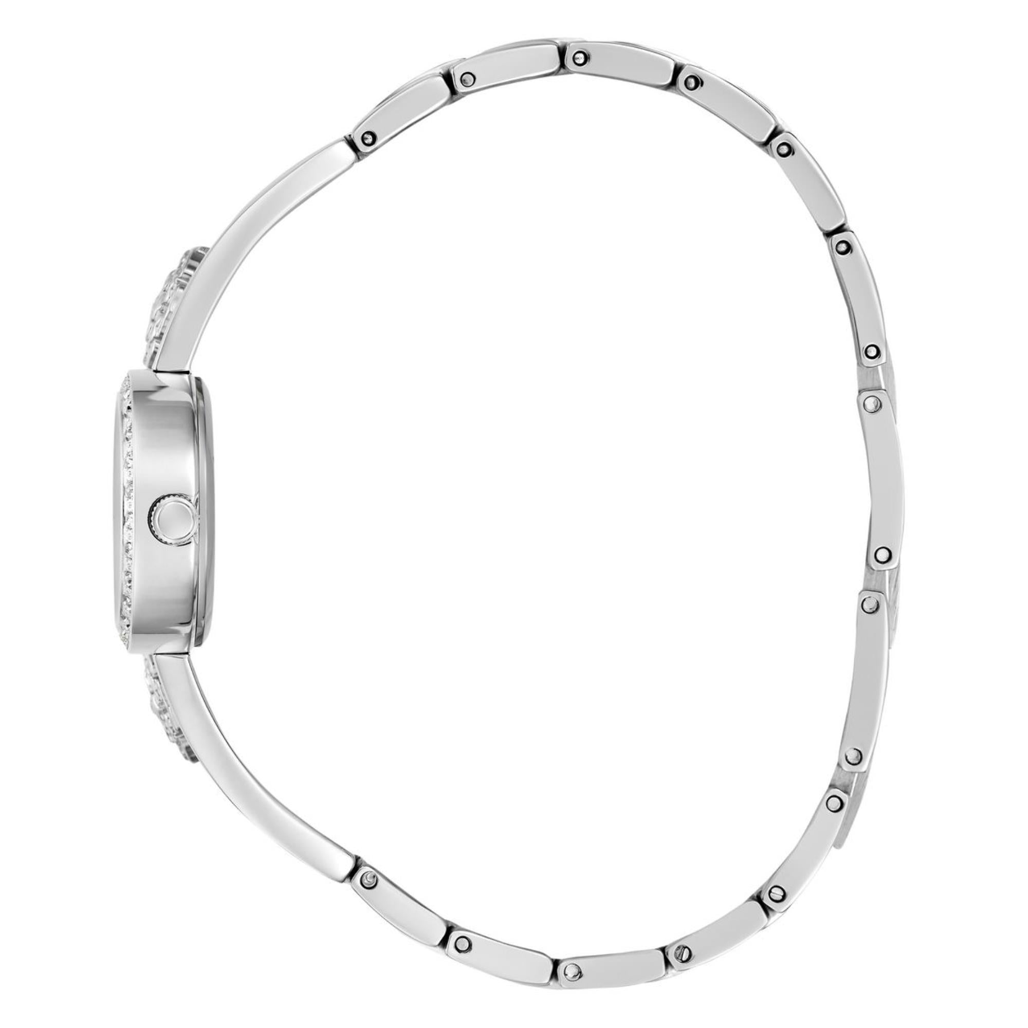 Guess Chloe Silver Dial Stainless Steel Strap Women's Watch GW0756L1