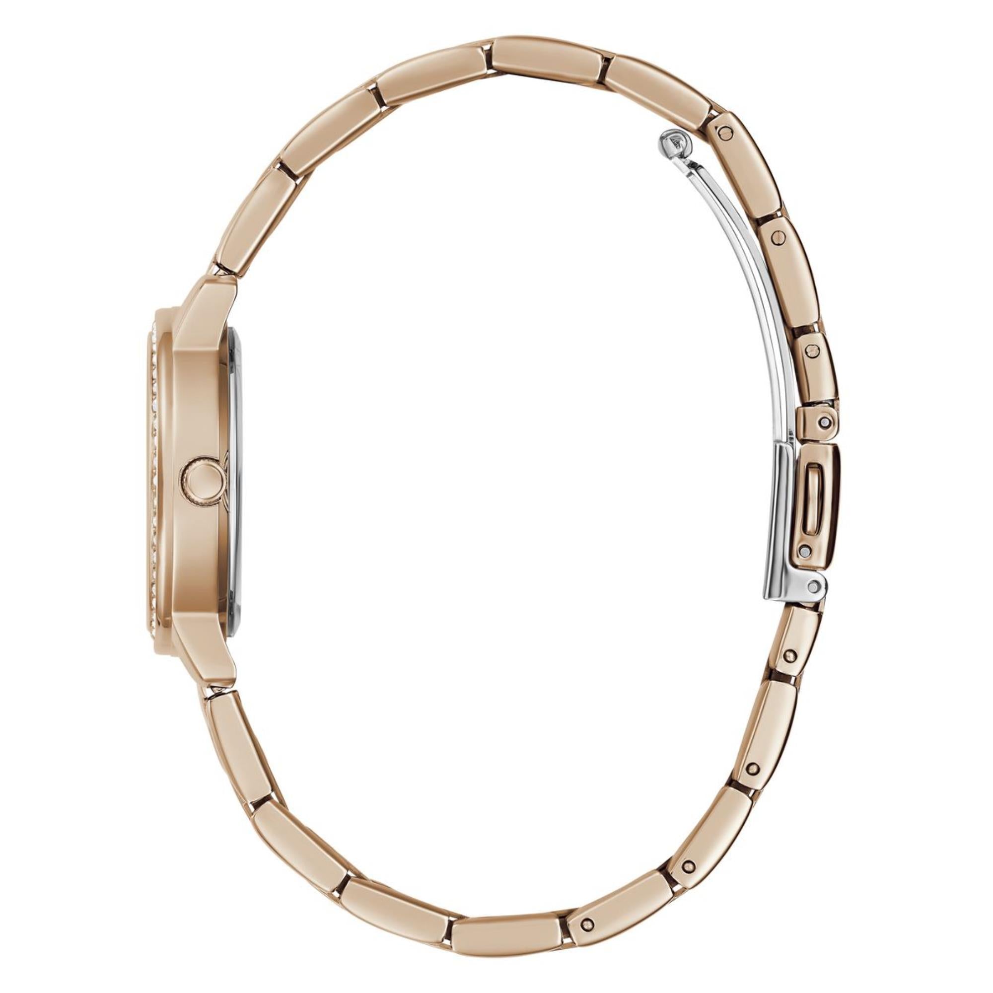 Guess Melody White Dial Stainless Steel Strap Women's Watch GW0468L3