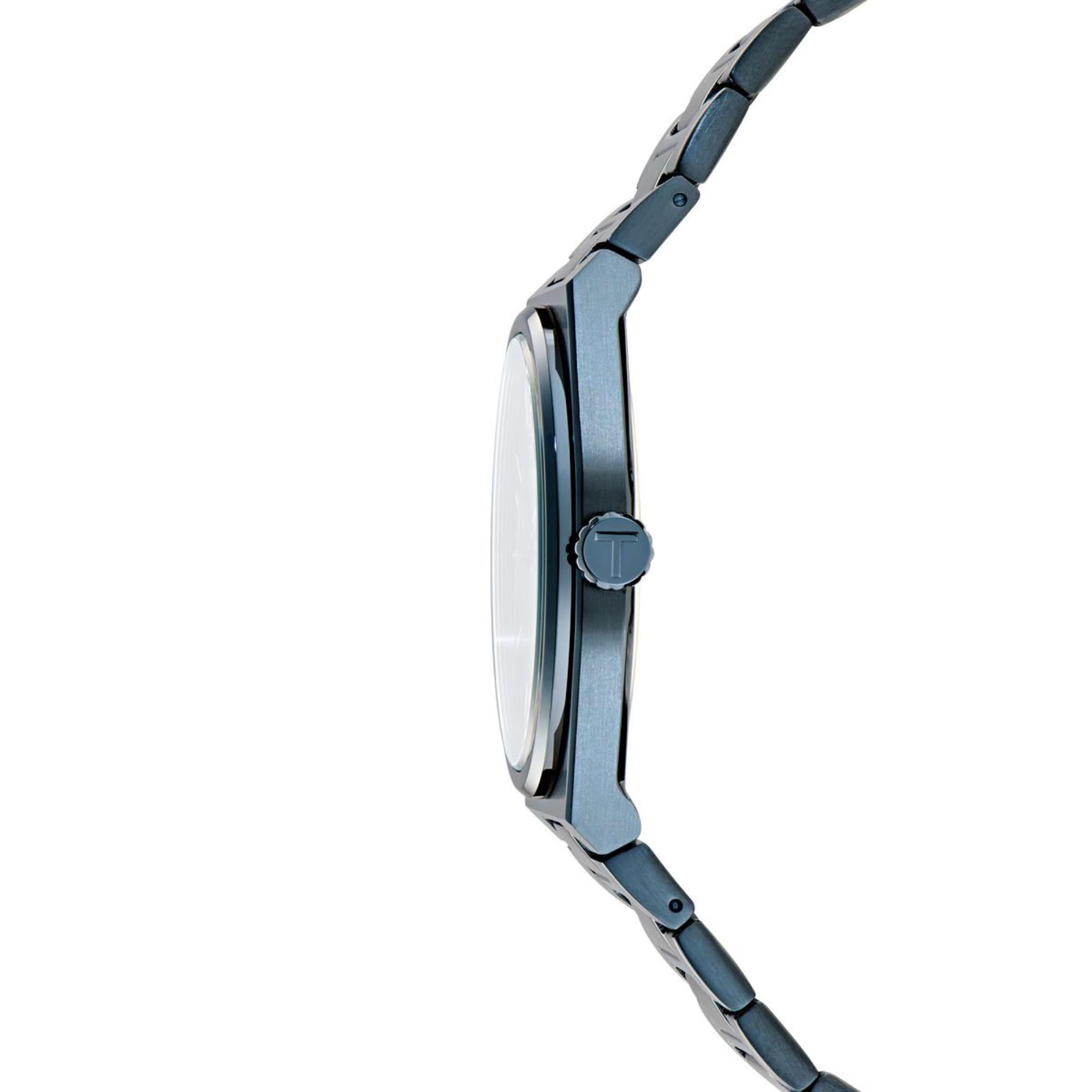 Ted Baker Barteen Blue Dial Stainless Steel Strap Men's Watch BKPBRS506