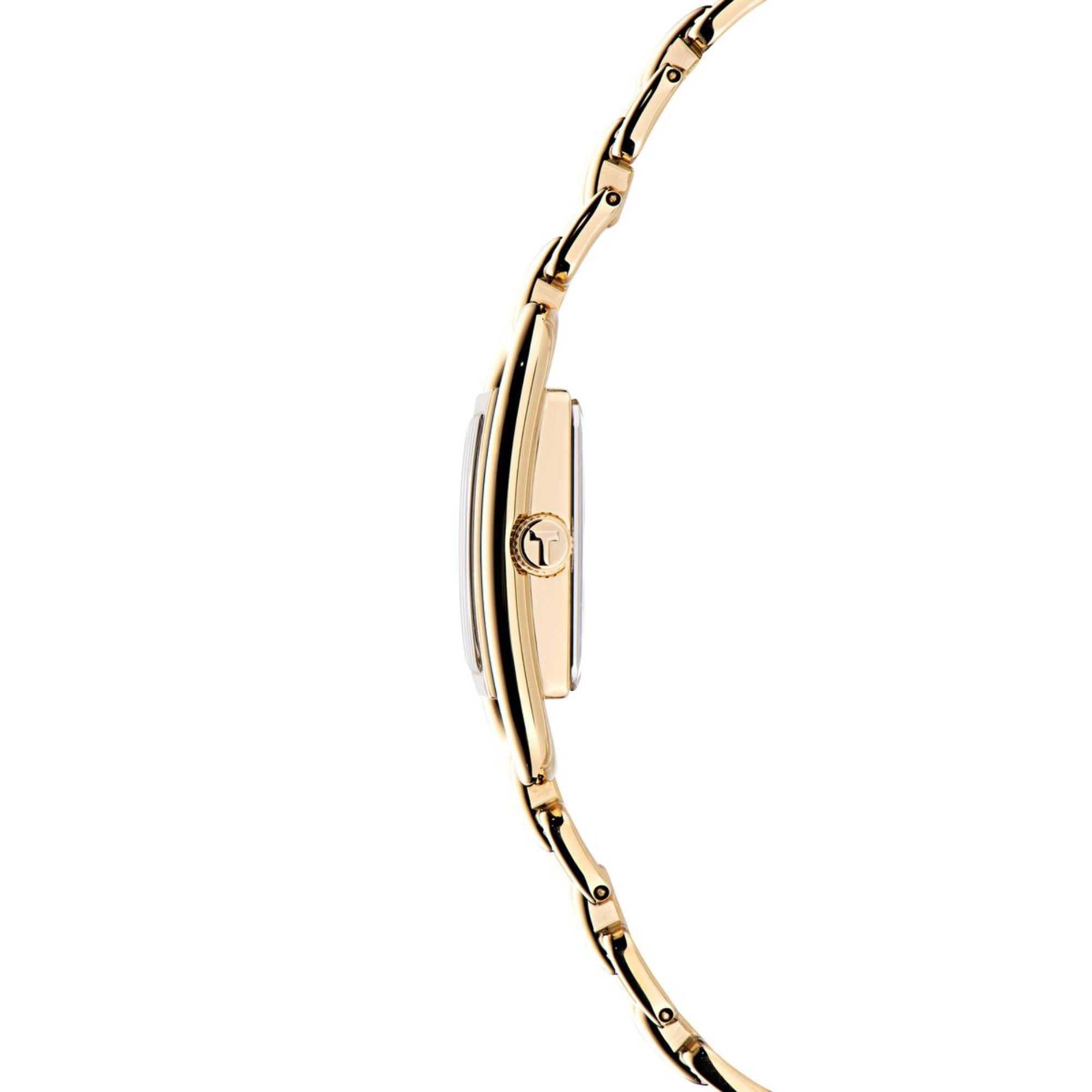 Ted Baker Tessye Gold Dial Stainless Steel Strap Ladies Watch BKPTTS405