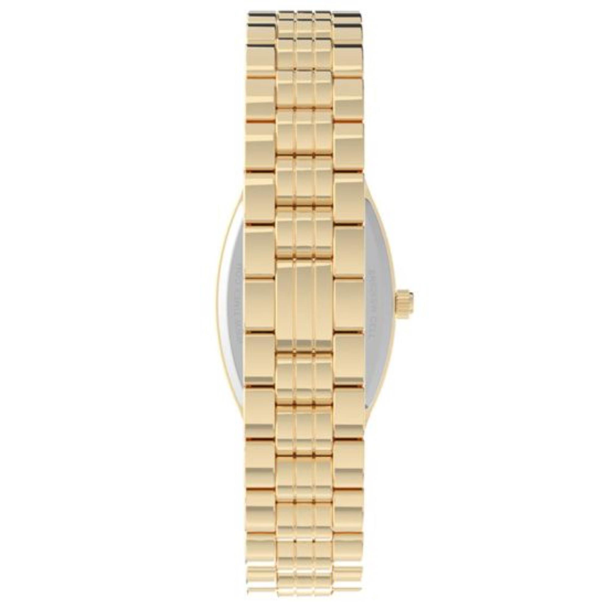 Timex Main Street Champagne Dial Stainless Steel Strap Women's Watch TW2V25600