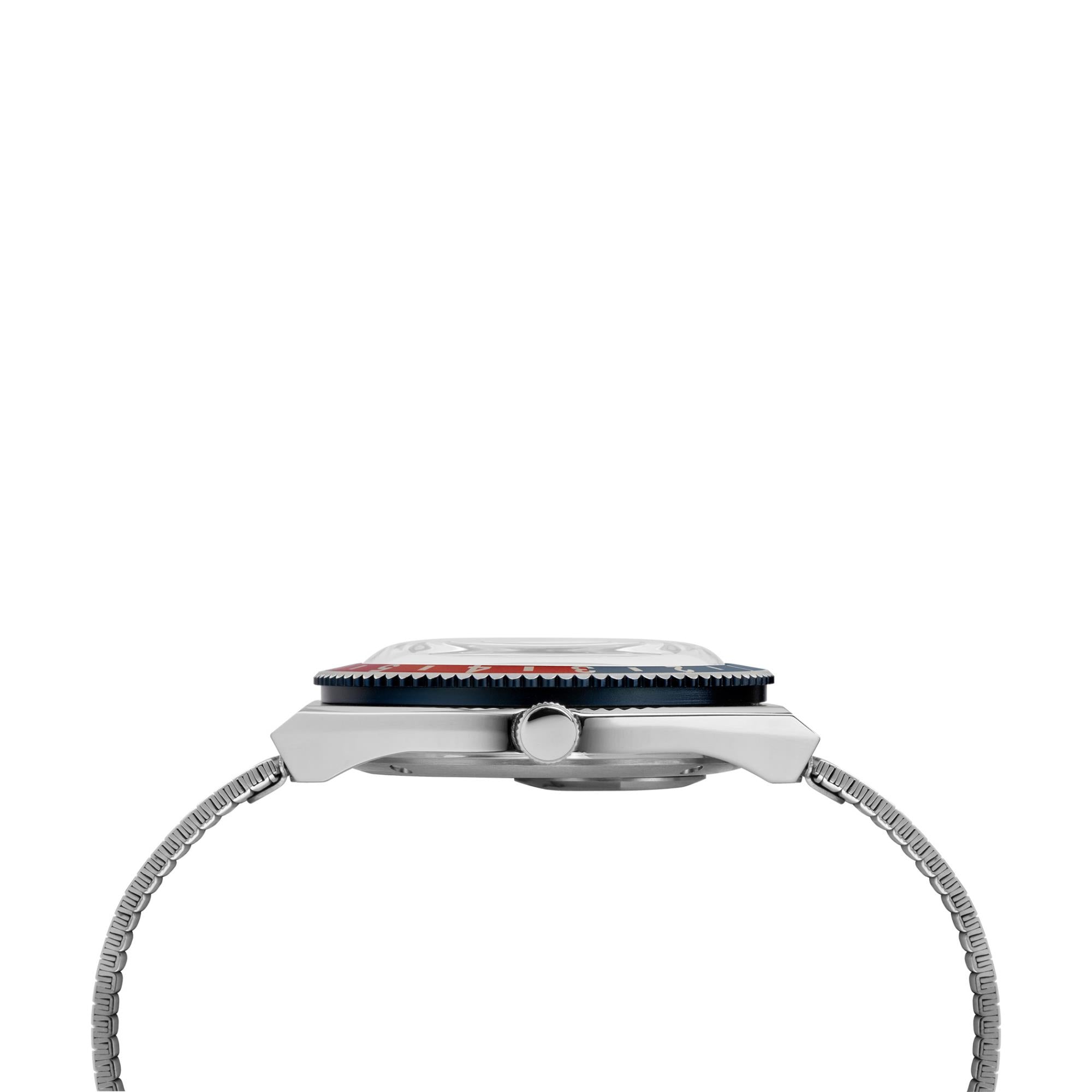 Timex Q Reissue Quartz White Dial Stainless Steel Strap Men's Watch TW2U61200