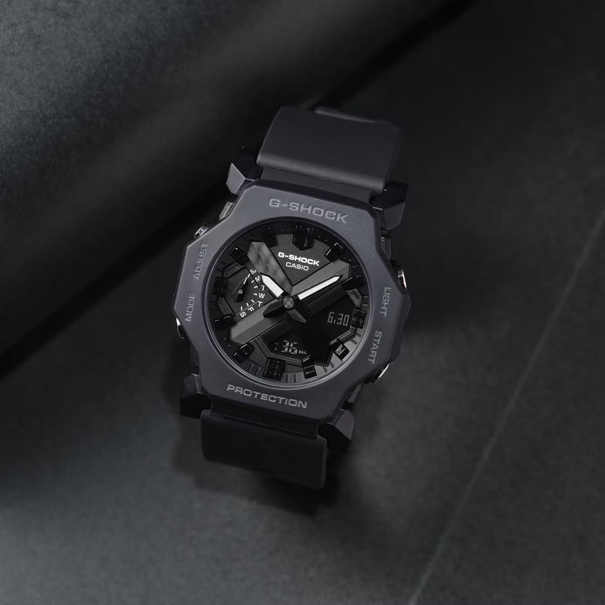 Casio G-Shock Core Black Digital Black Resin Strap Men's Watch GA-2300-1AER