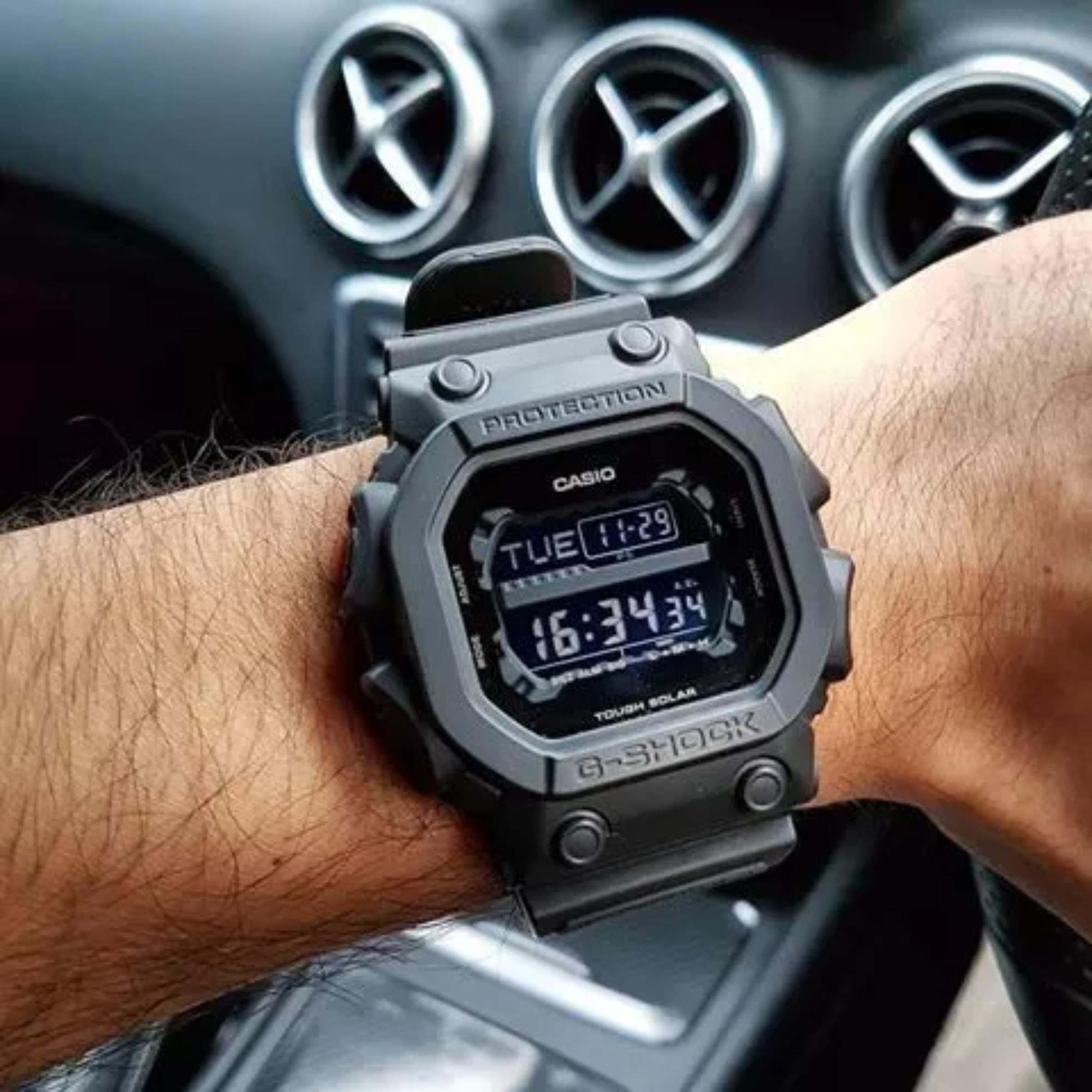 Casio G-Shock Quartz Digital Black Resin Strap Men's Watch GX-56BB-1ER