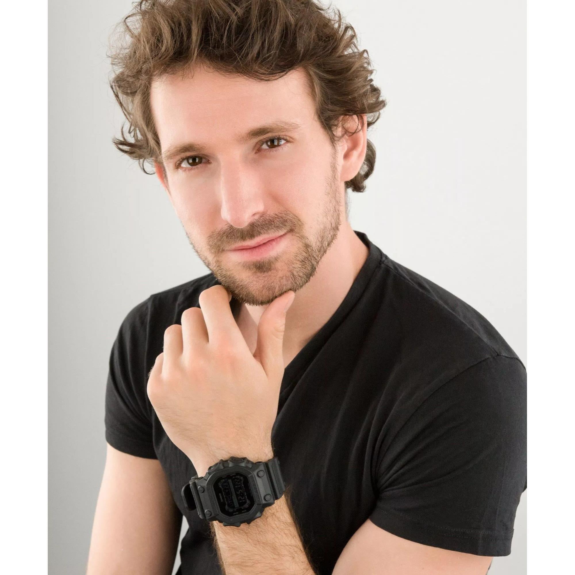 Casio G-Shock Quartz Digital Black Resin Strap Men's Watch GX-56BB-1ER