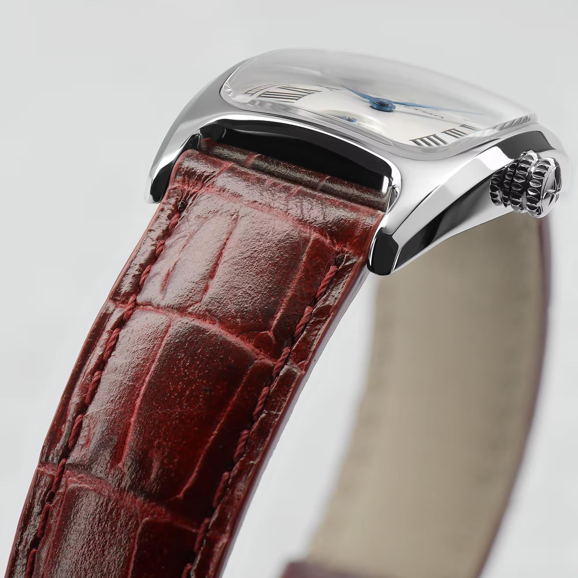 Hamilton American Classic Boulton Small Second Quartz M White Dial Leather Strap Women's Watch H13321811
