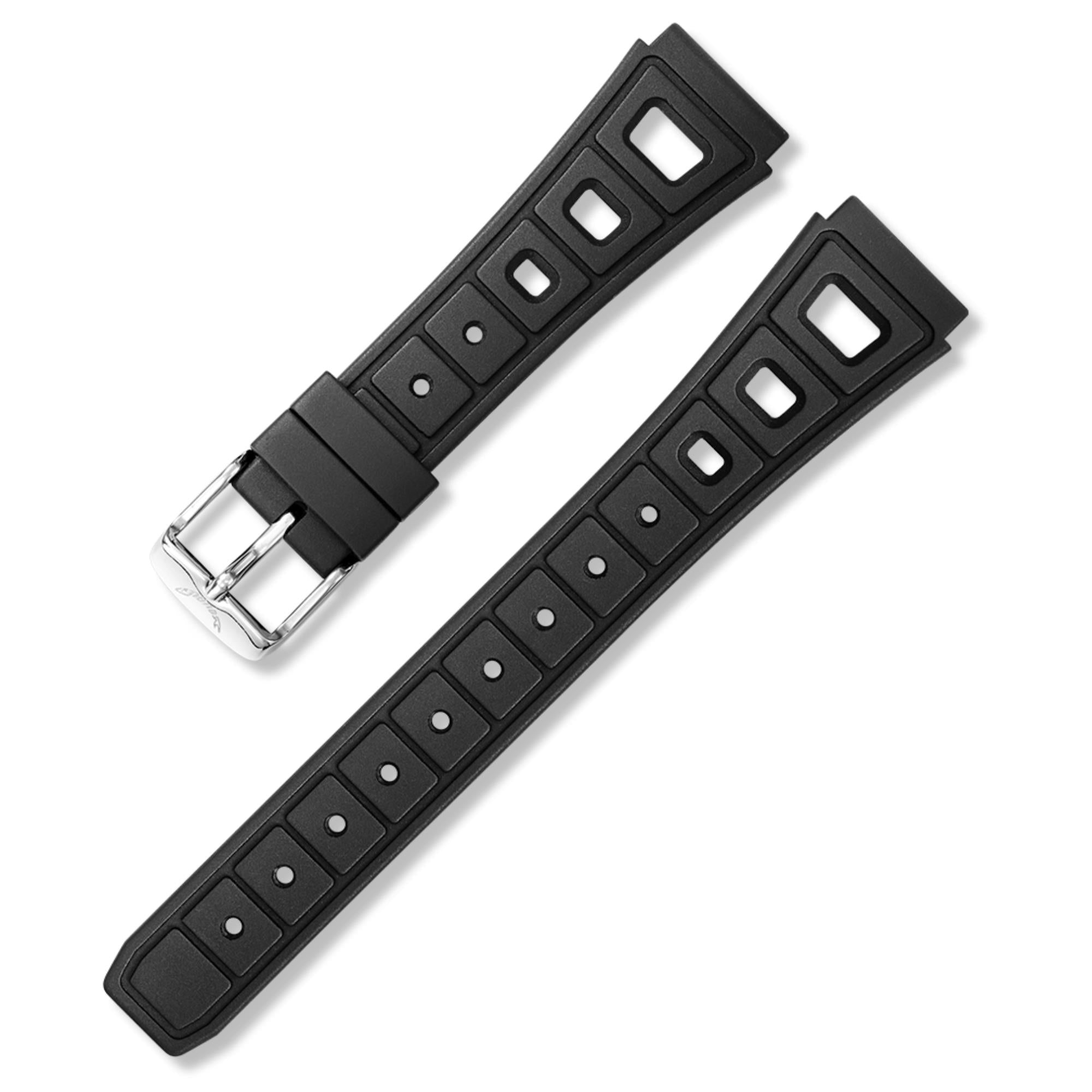 Squale Corallo NOS 2008 Automatic Black Dial Rubber Strap Men's Watch CORALBICBK.RBK