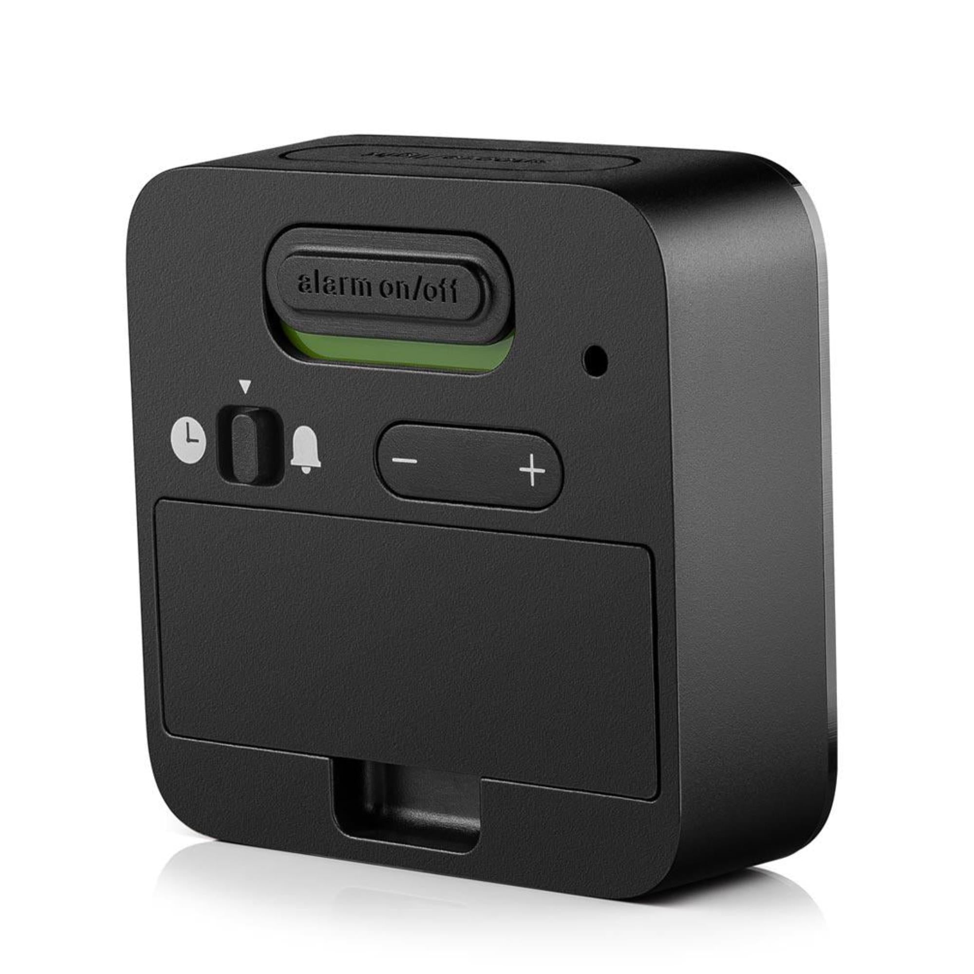Braun Quartz Black Digital Travel Alarm Clock BC08B