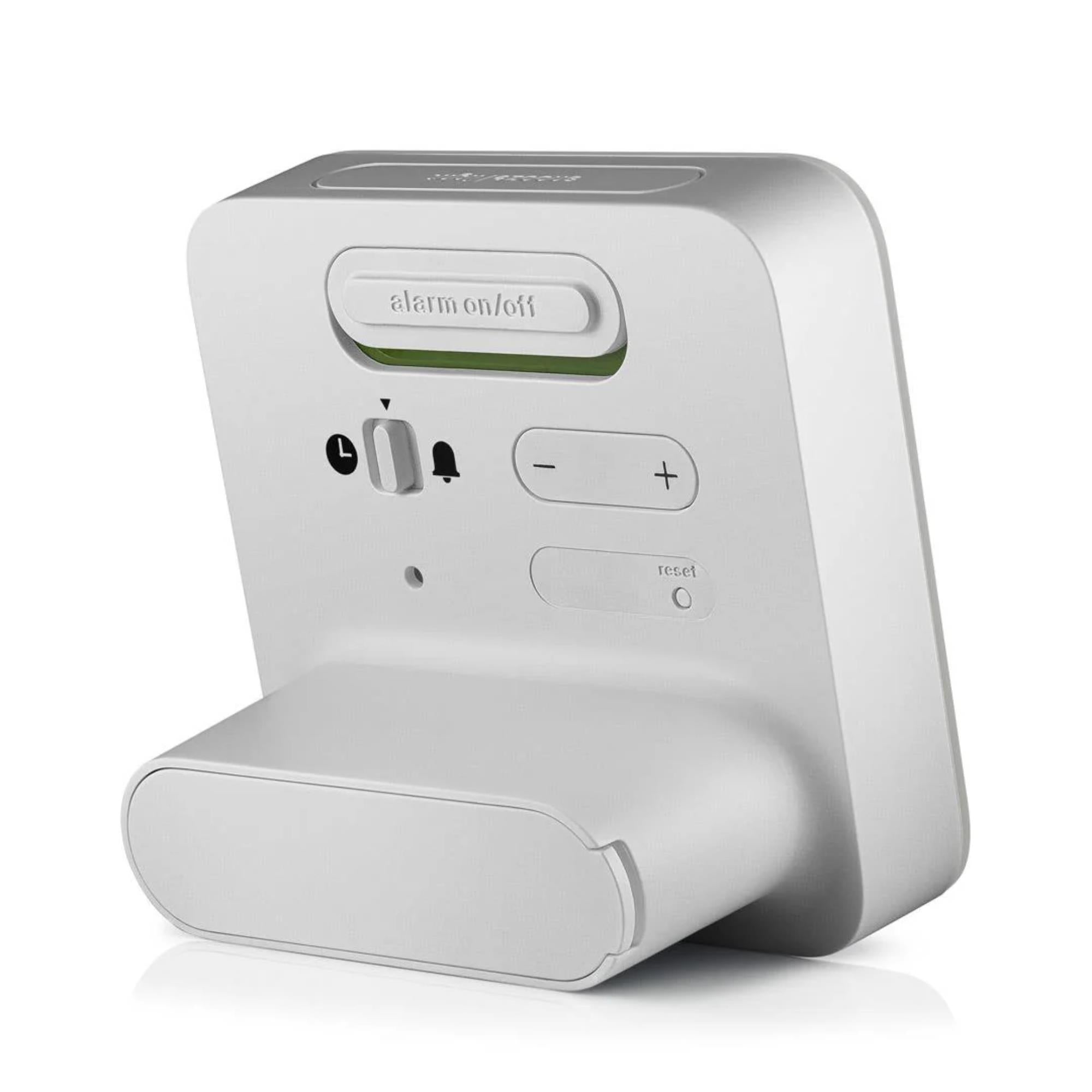 Braun Quartz White Digital Alarm Clock BC09W