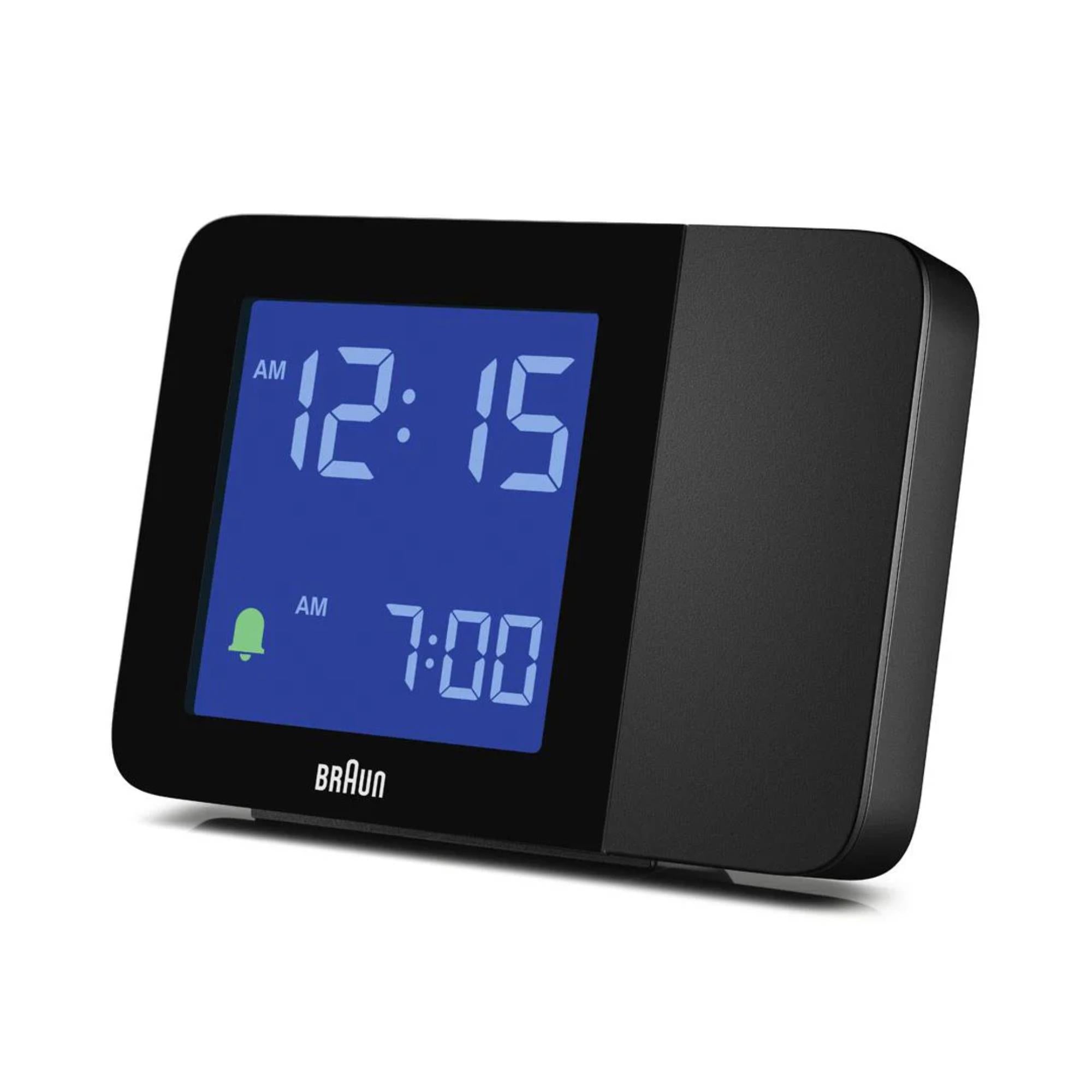 Braun Black Digital Projection Alarm Clock BC15BUK