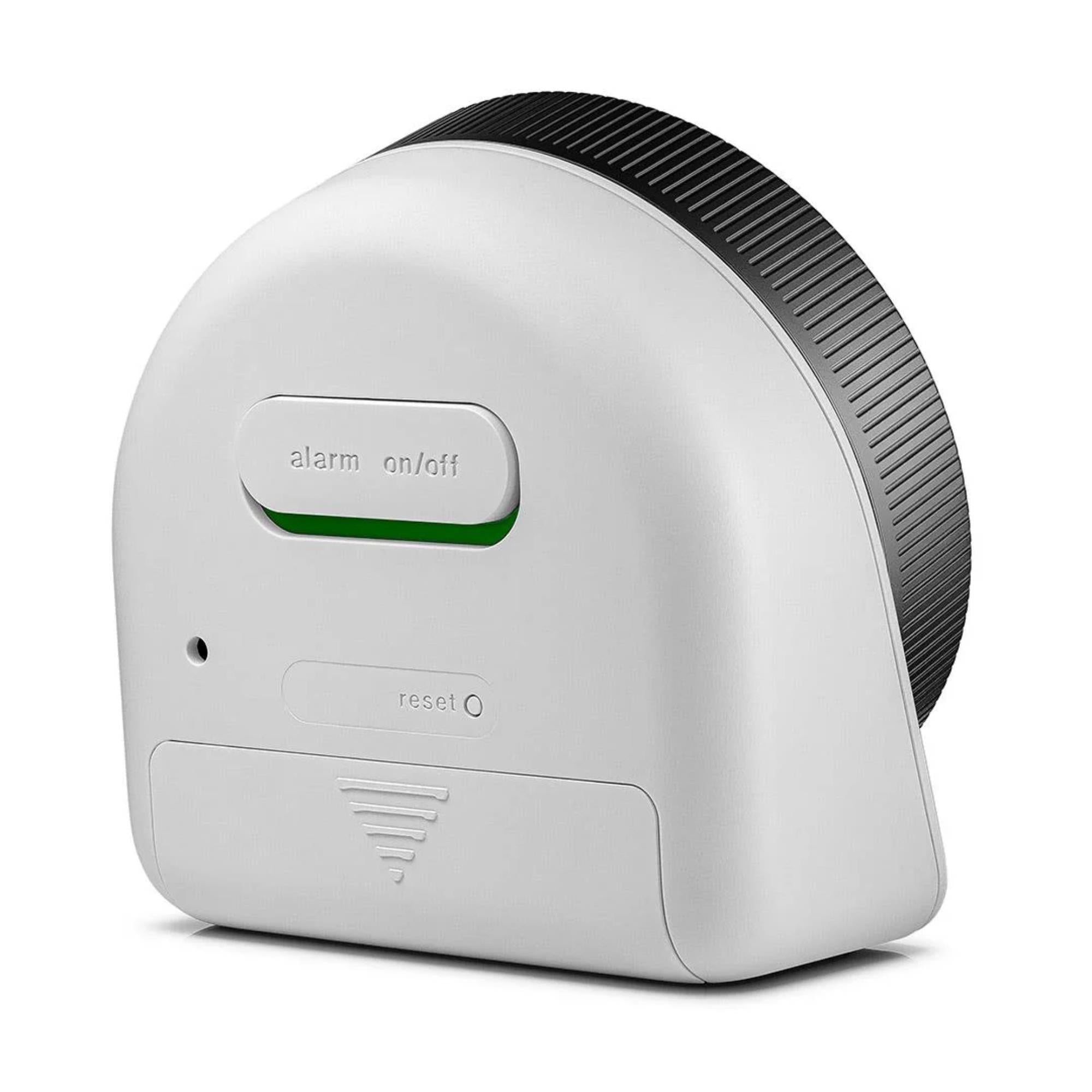 Braun White Classic Touch Display Digital Alarm Clock BC24W
