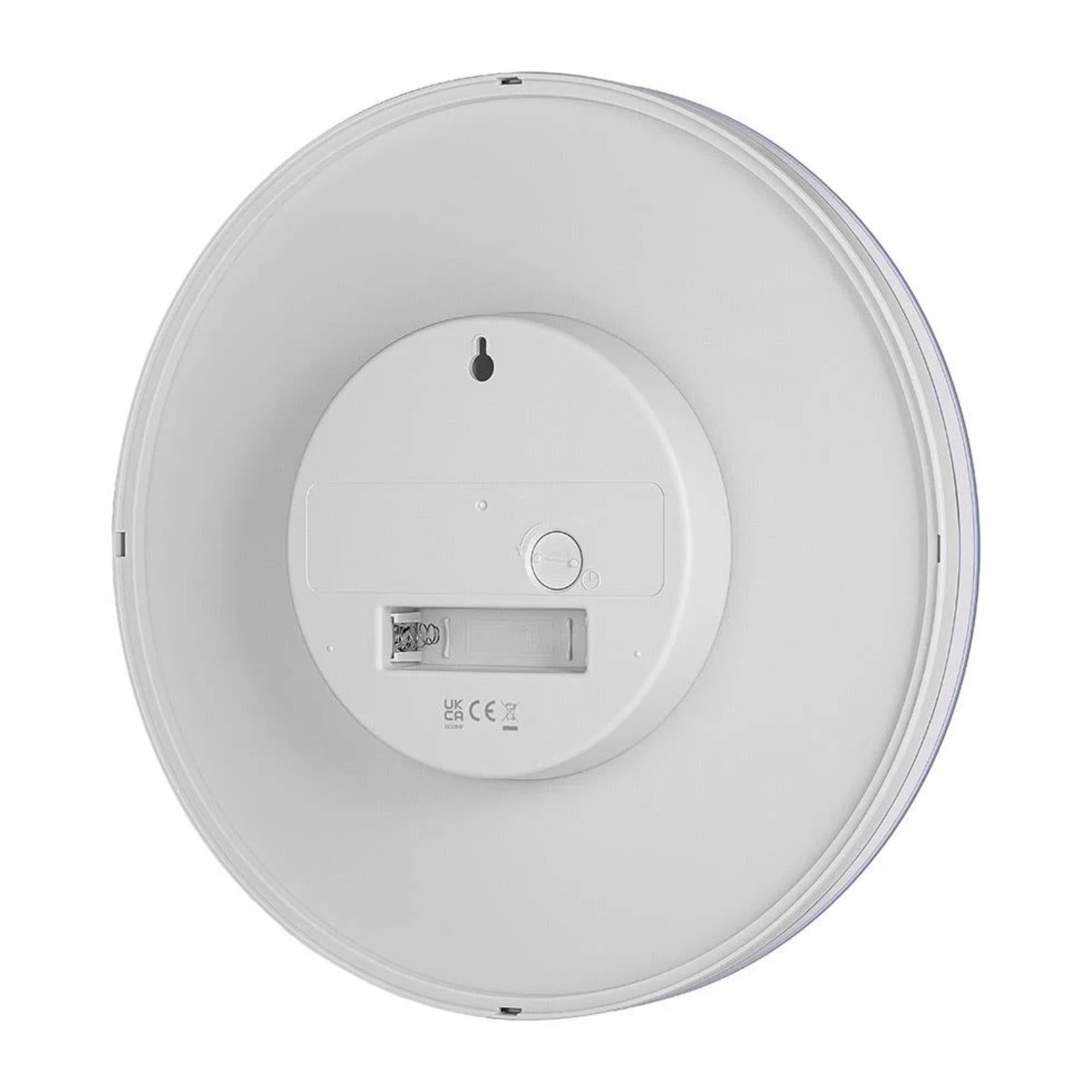 Braun Quartz White Wall Clock BC26W