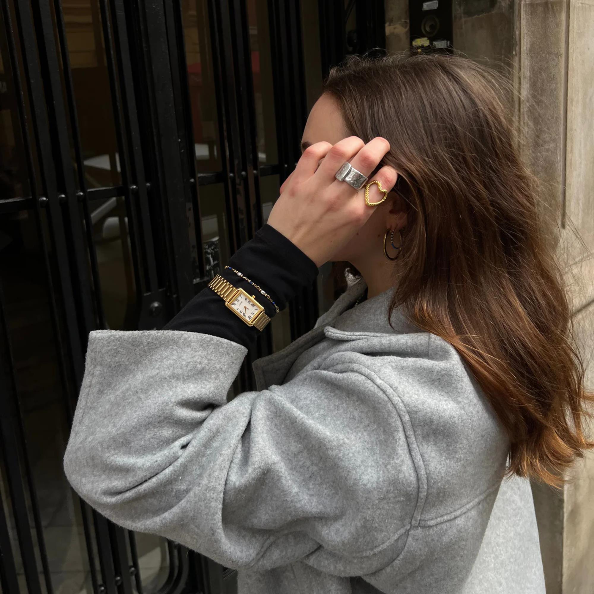 CLUSE Belisenna Quartz White Dial Steel Strap Women's Watch CW15001