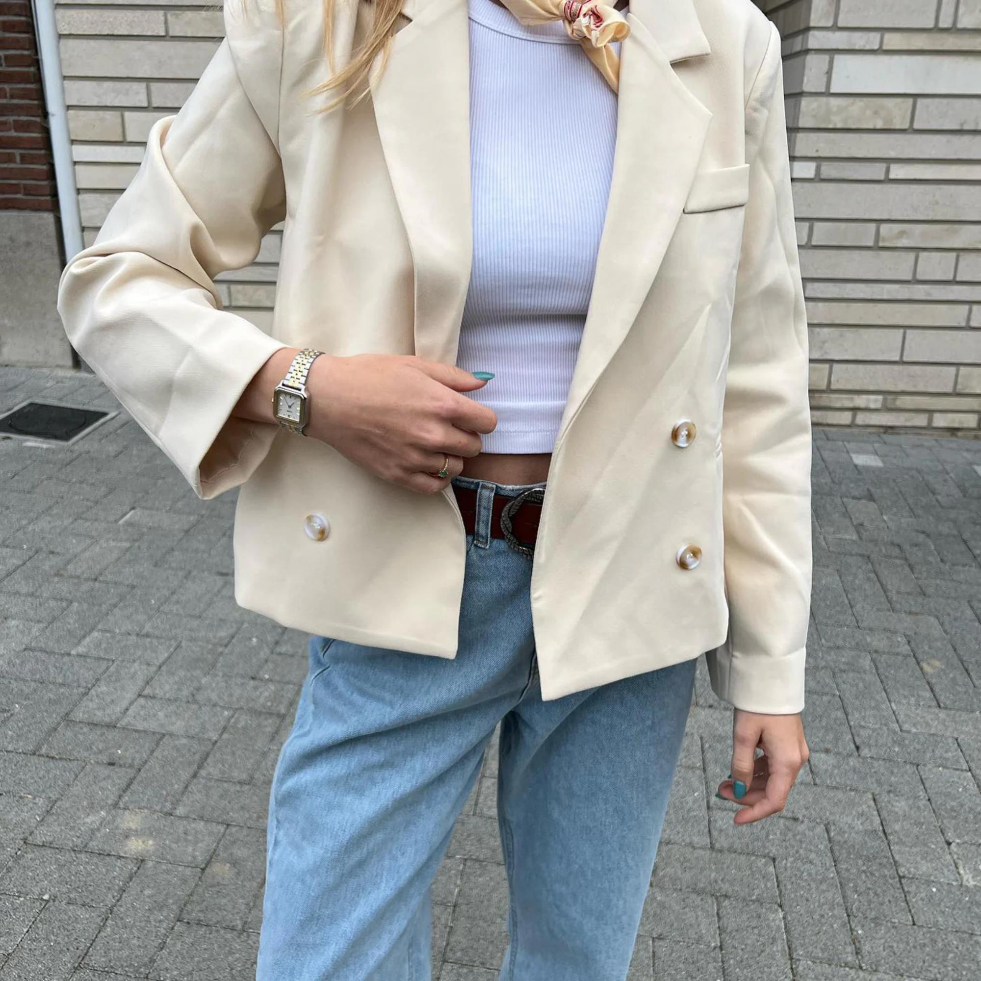 CLUSE Gracieuse Petite Quartz White Dial Steel Strap Women's Watch CW11801