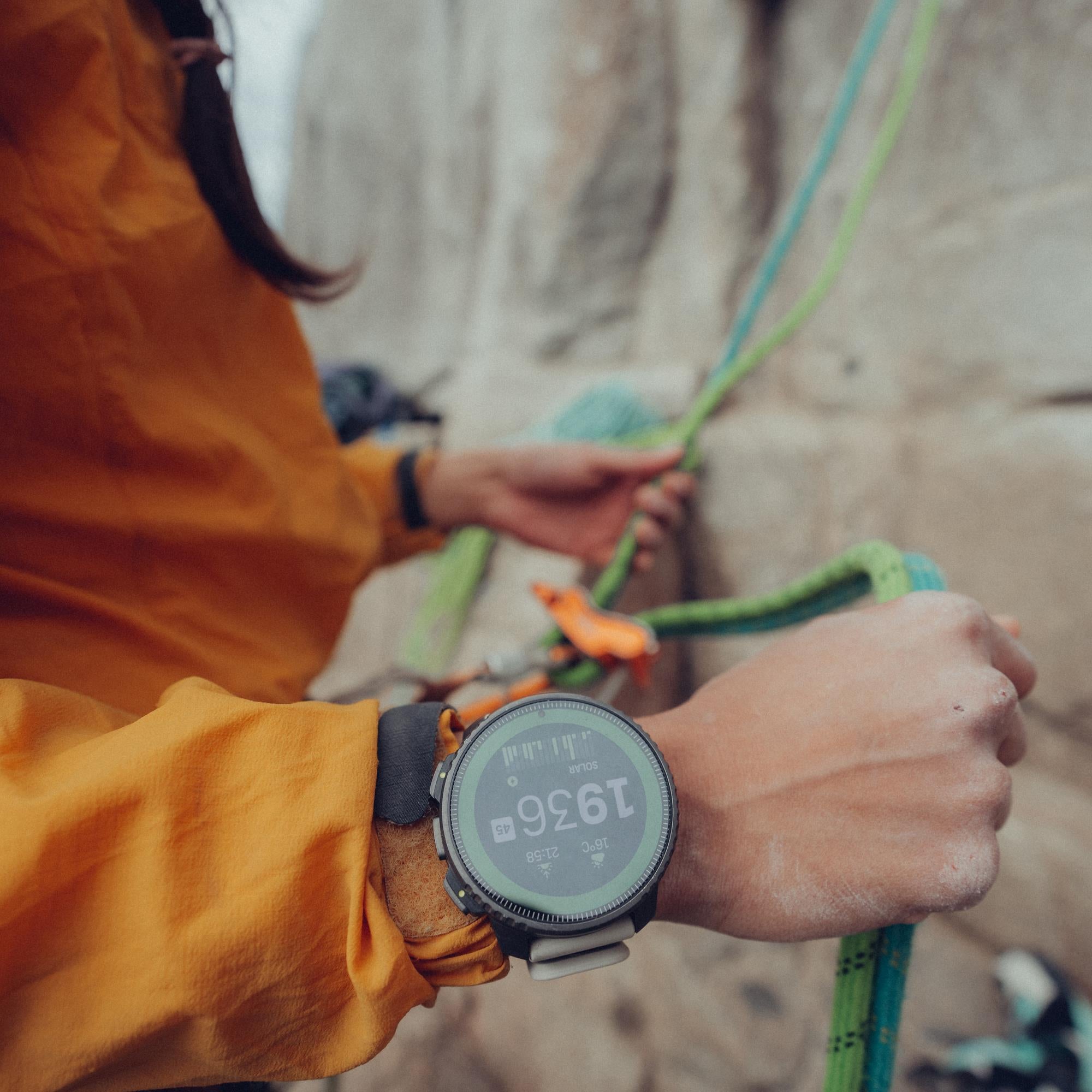 Suunto Vertical Titanium Solar Sand Digital Silicone Strap Unisex Smart Watch SS050860000