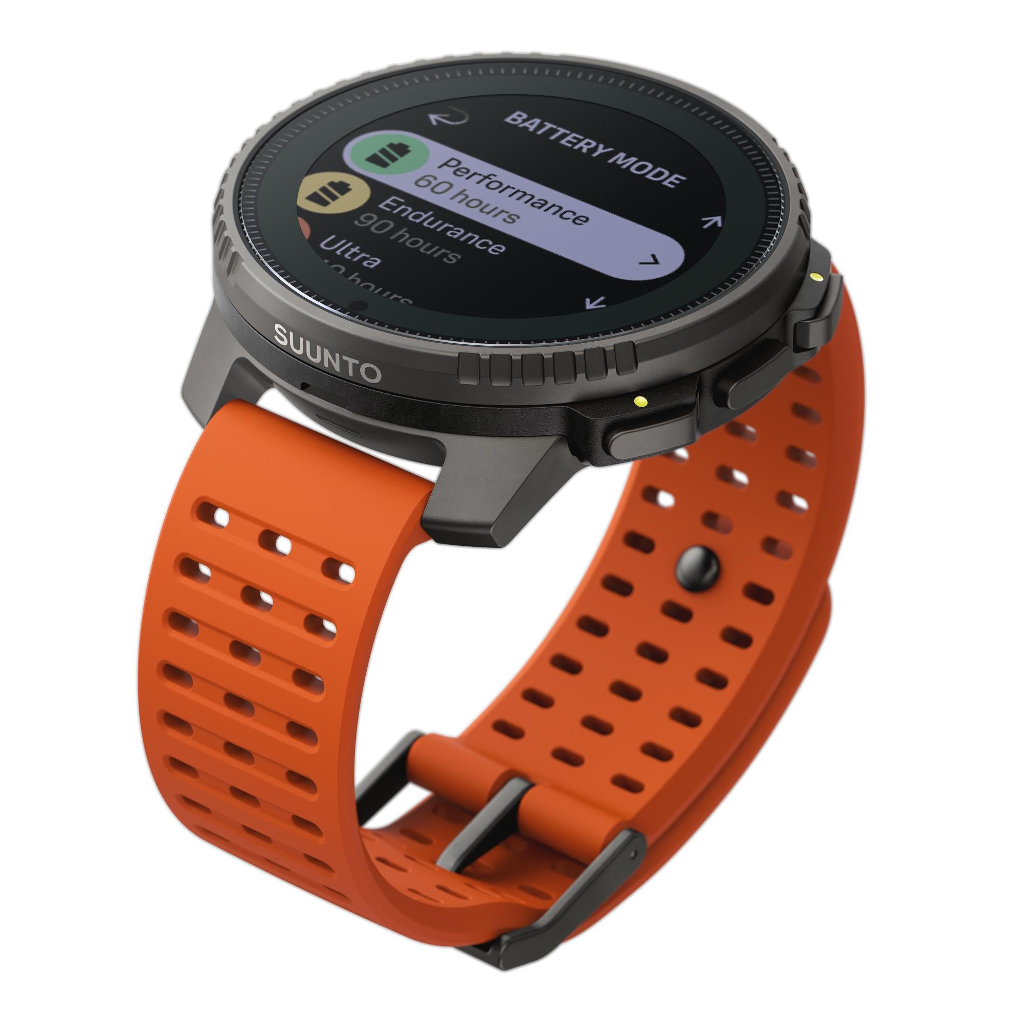 Suunto Vertical Titanium Solar Canyon Digital Silicone Strap Unisex Smart Watch SS050861000