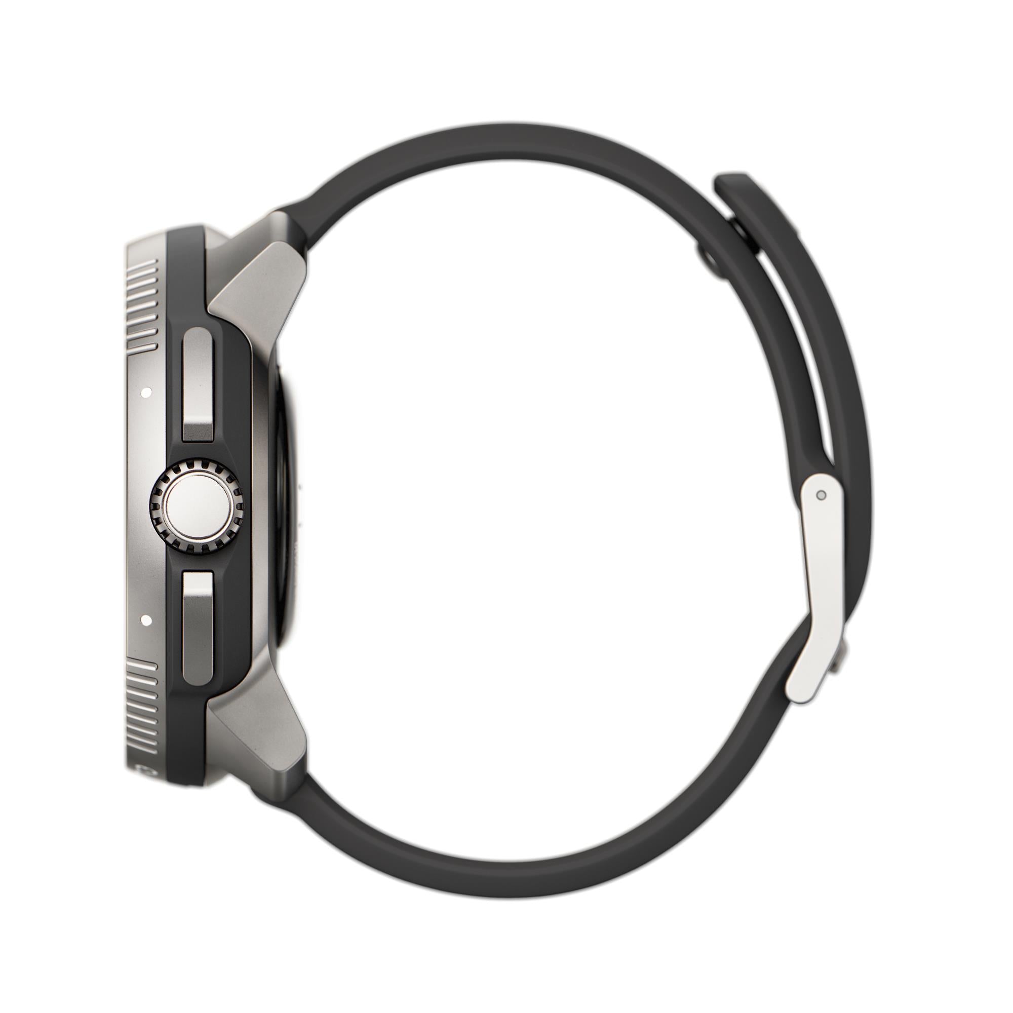 Suunto Race Titanium Charcoal Digital Silicone Strap Unisex Smart Watch SS050932000