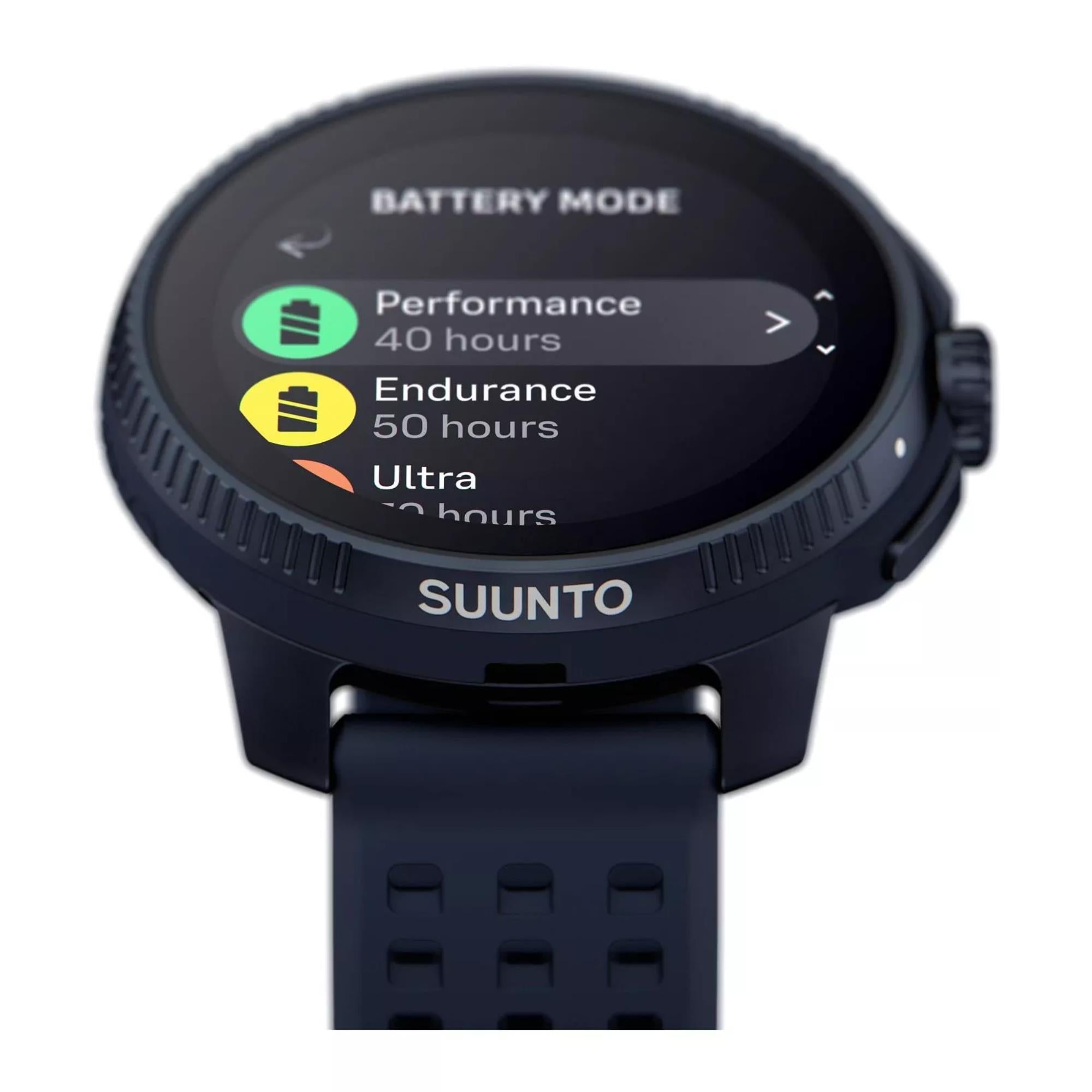 Suunto Race Midnight Digital Silicone Strap Unisex Smart Watch SS050930000