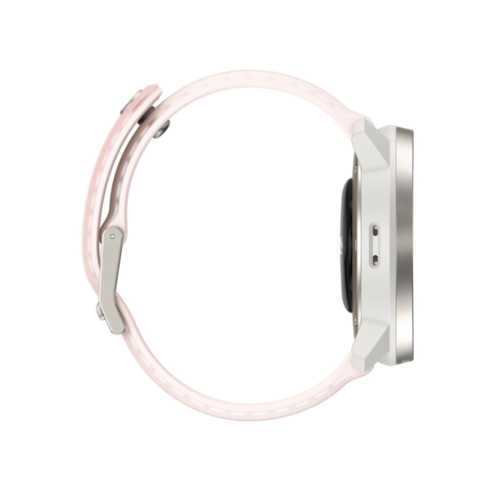 Suunto Race S Powder Pink AMOLED Digital Silicone Strap Unisex Smart Fitness Watch SS051018000