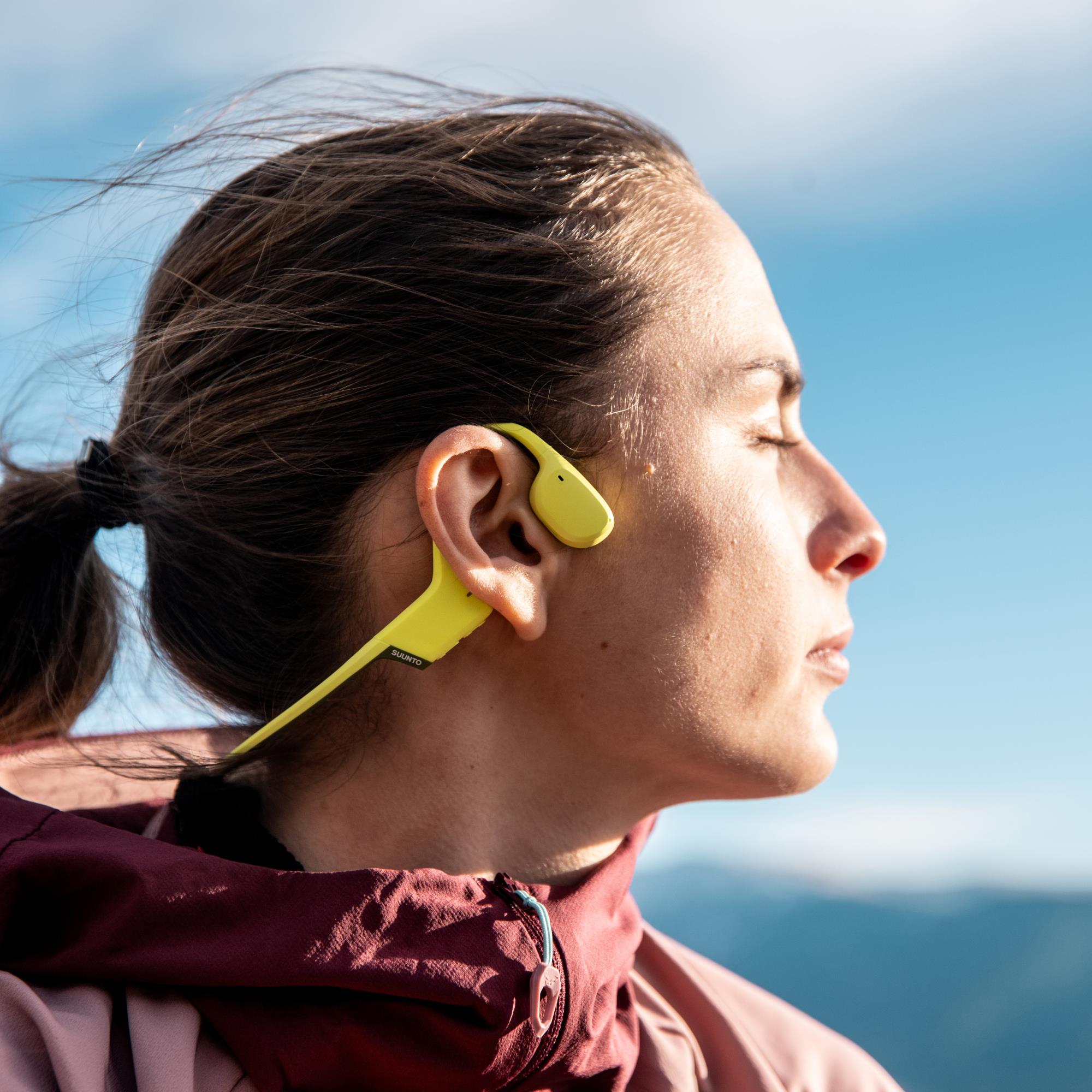Suunto Sonic Lime Sports Open-Ear Wireless Unisex Headphones SS050947000