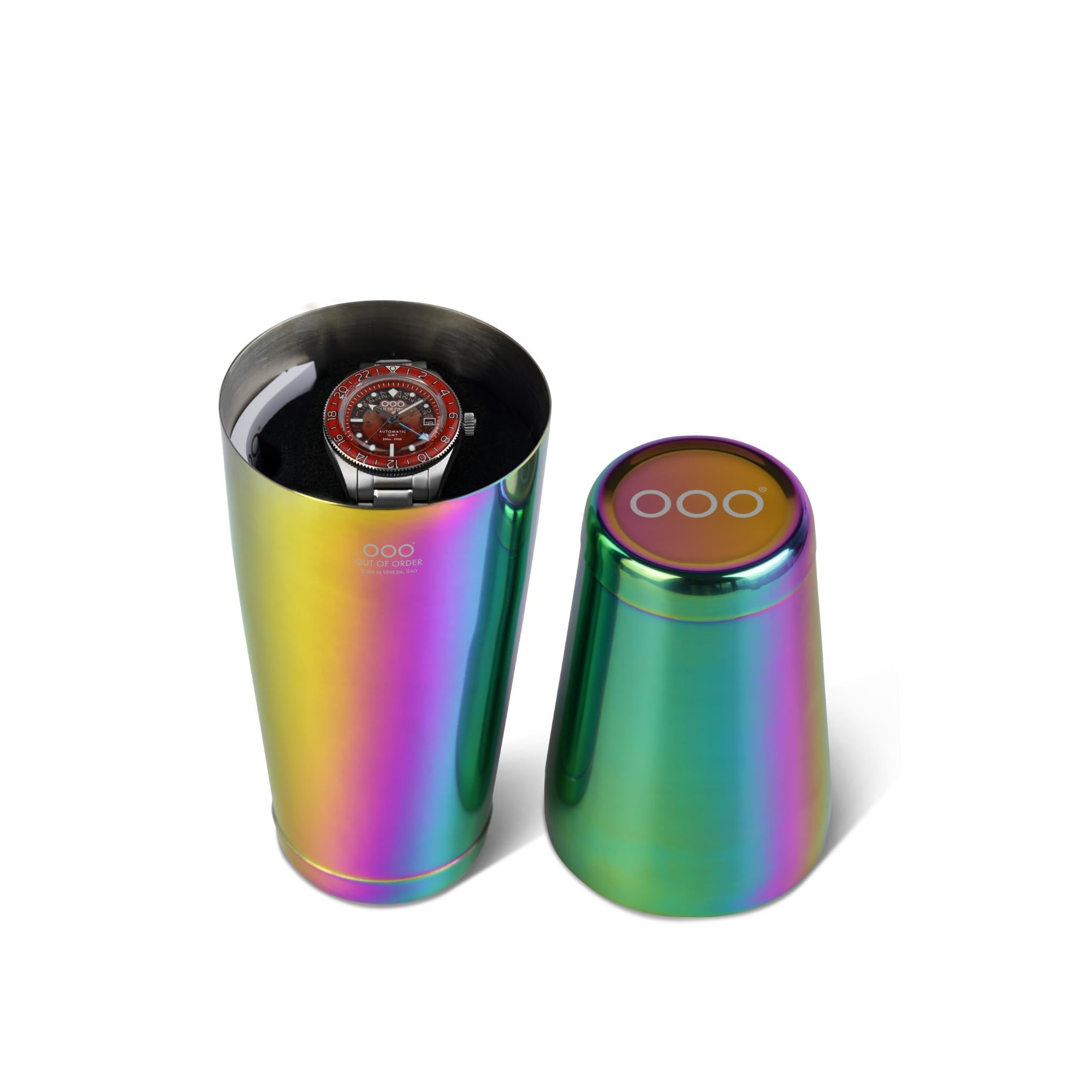 Out of Order OOO.001-25.BI.BAND.SS Limited Edition Shaker Watch