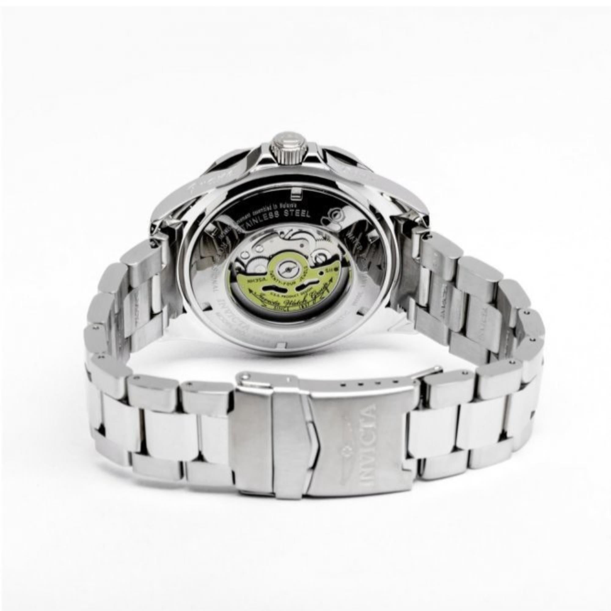 Invicta Pro Diver Automatic Black Dial Steel Strap Men's Watch 3047