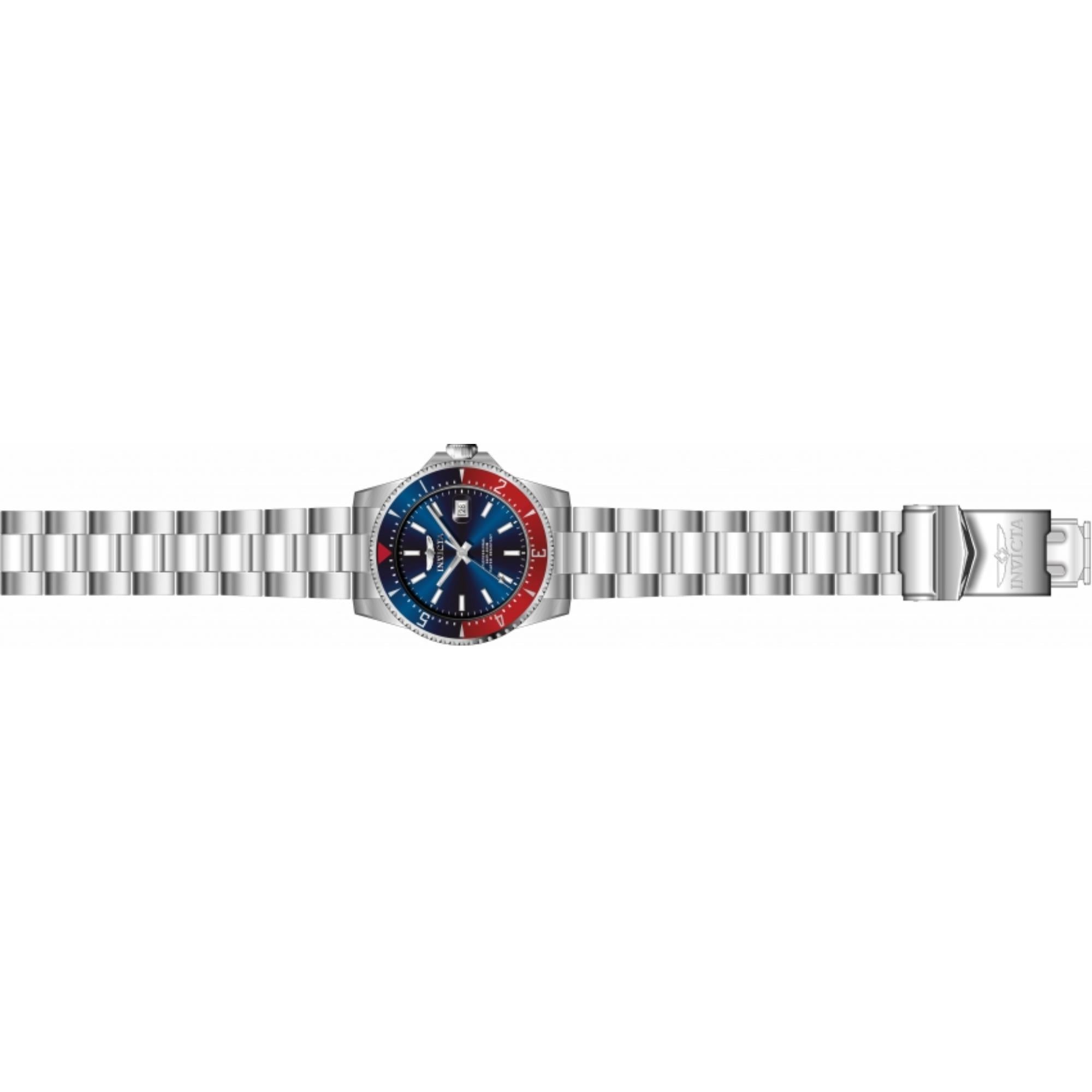 Invicta Pro Diver Automatic Blue Dial Steel Strap Men's Watch 36784